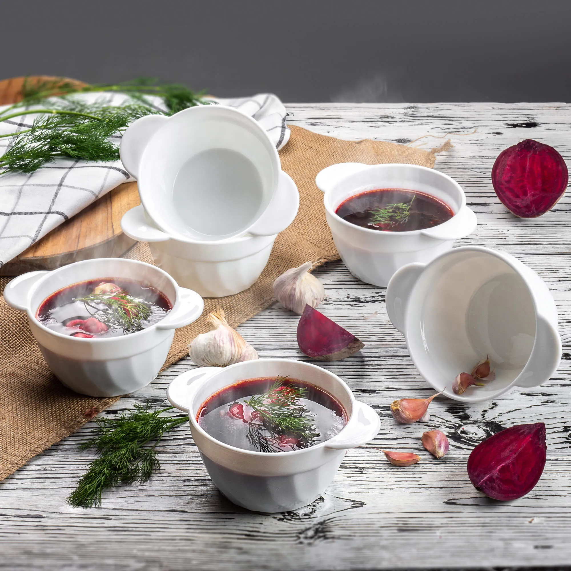 Baltoji sultinio sriuba „Posta“ 650 ml, 6 vnt.