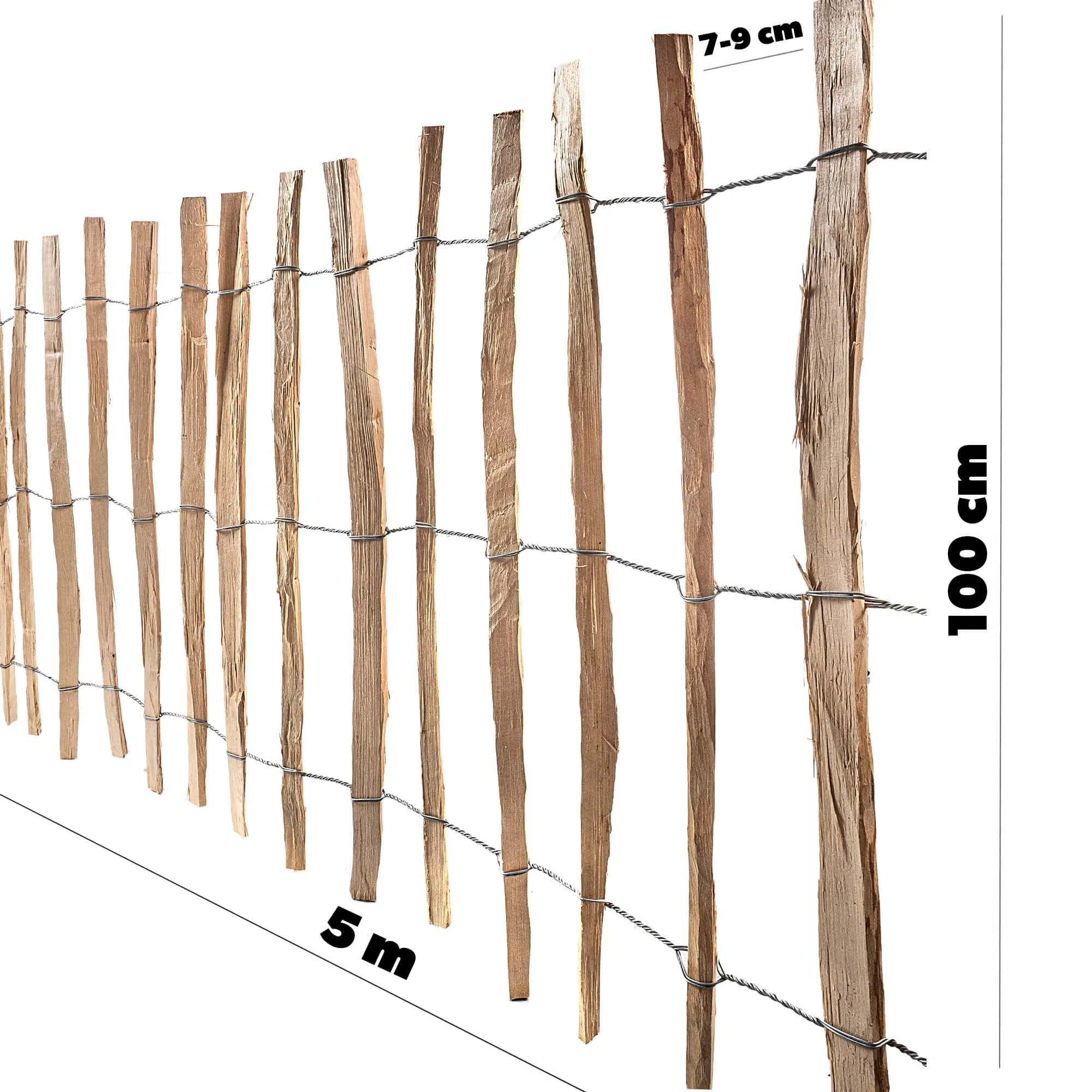 Karo lazdyno sodo tvora 100 x 500 cm (7-9 cm)