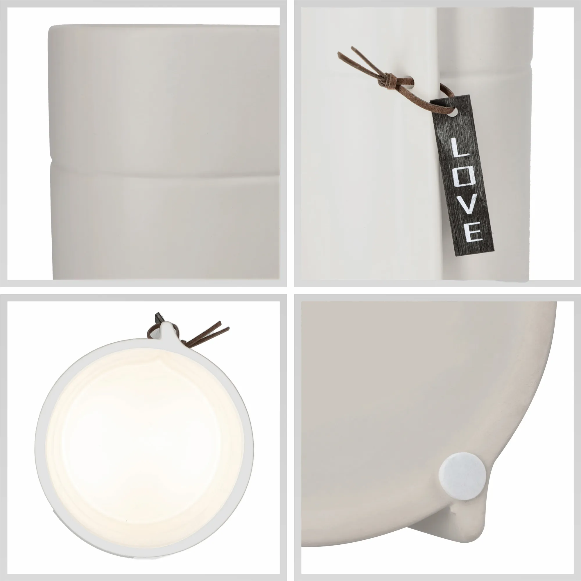 Keramikinis dangtelis 18 x 9 cm