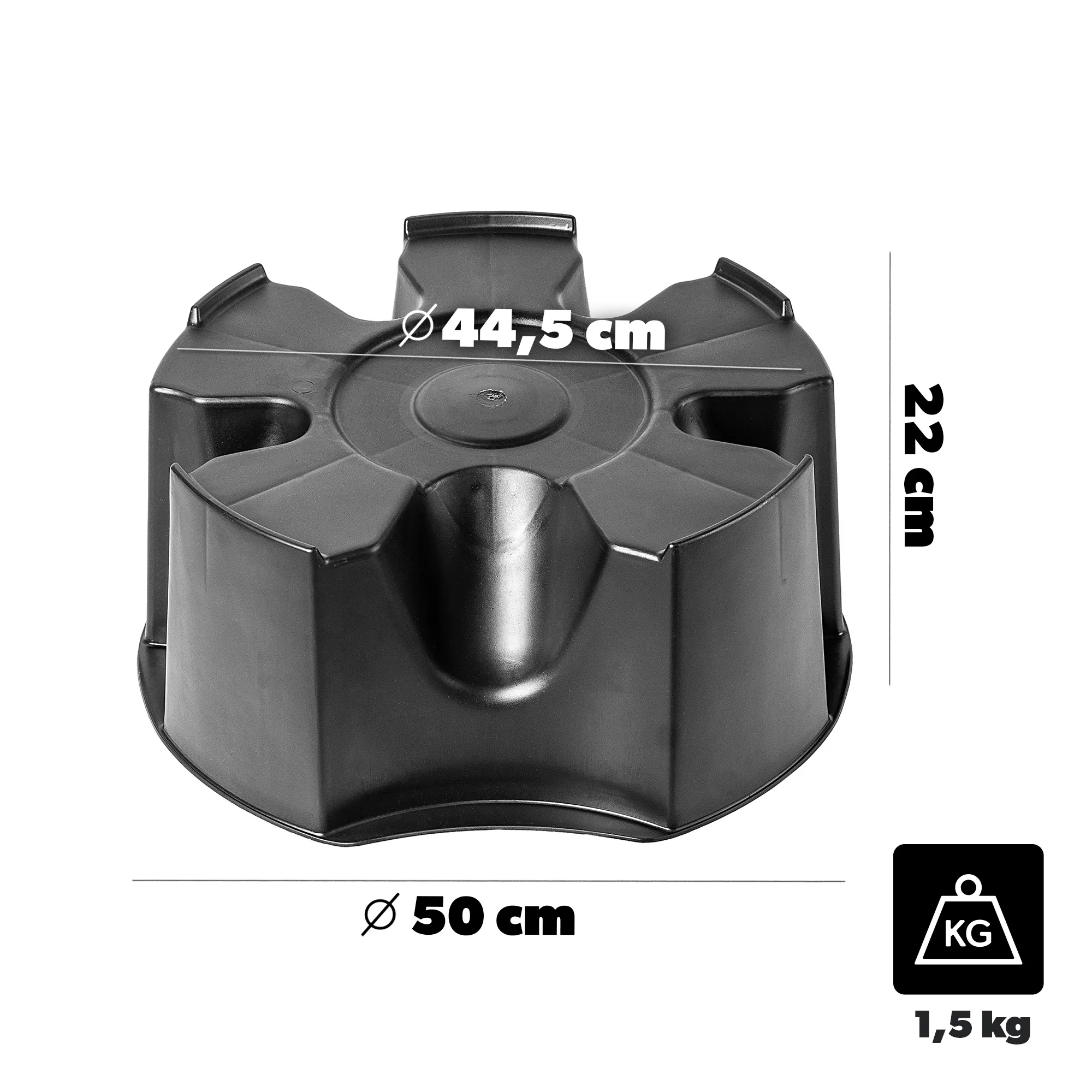 „Merate“ vandens bakelio stovas 50×22 cm