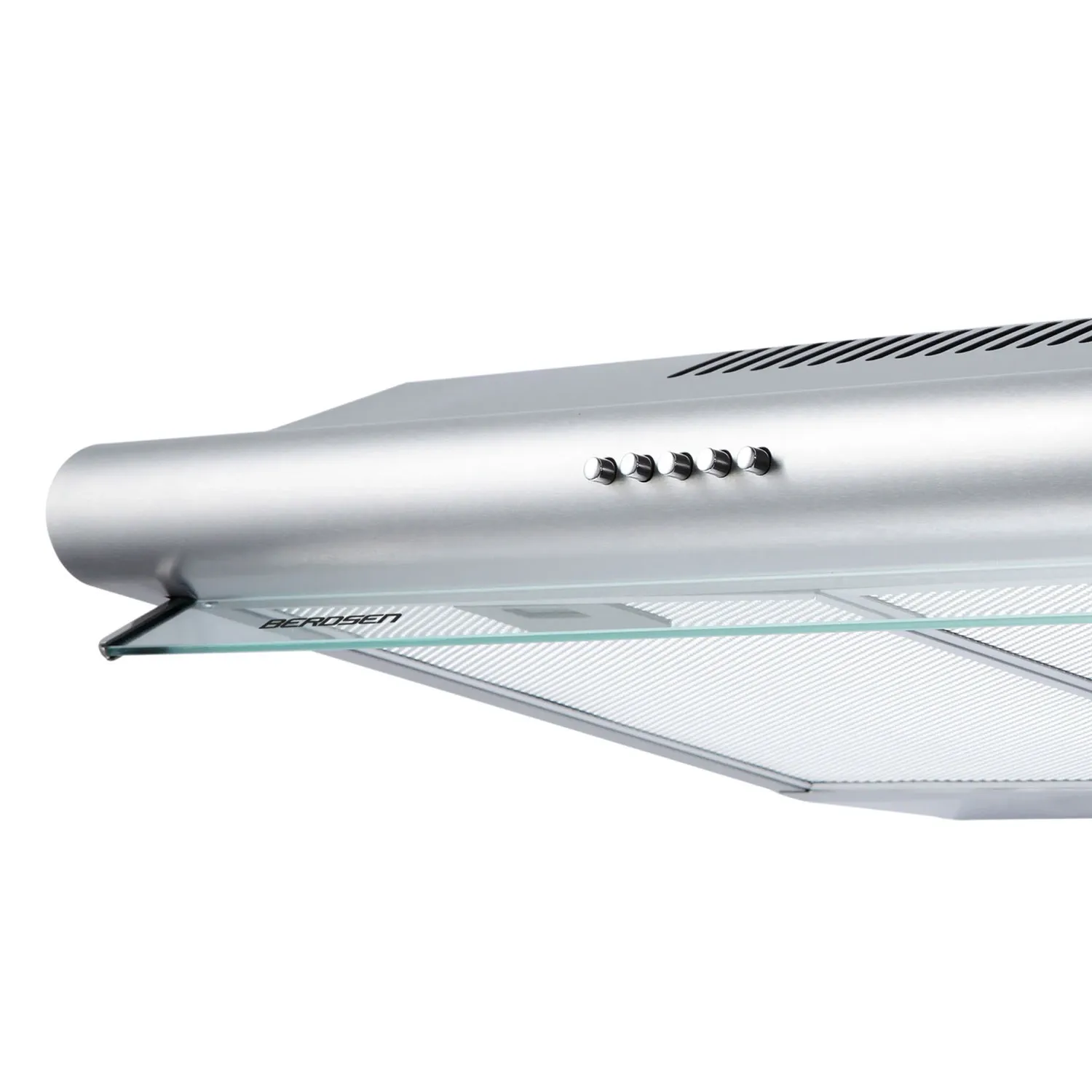Po spintele montuojamas virtuvės gartraukis – 60 cm absorbcinis Berdsen BE-10-A INOX - nuotrauka 1