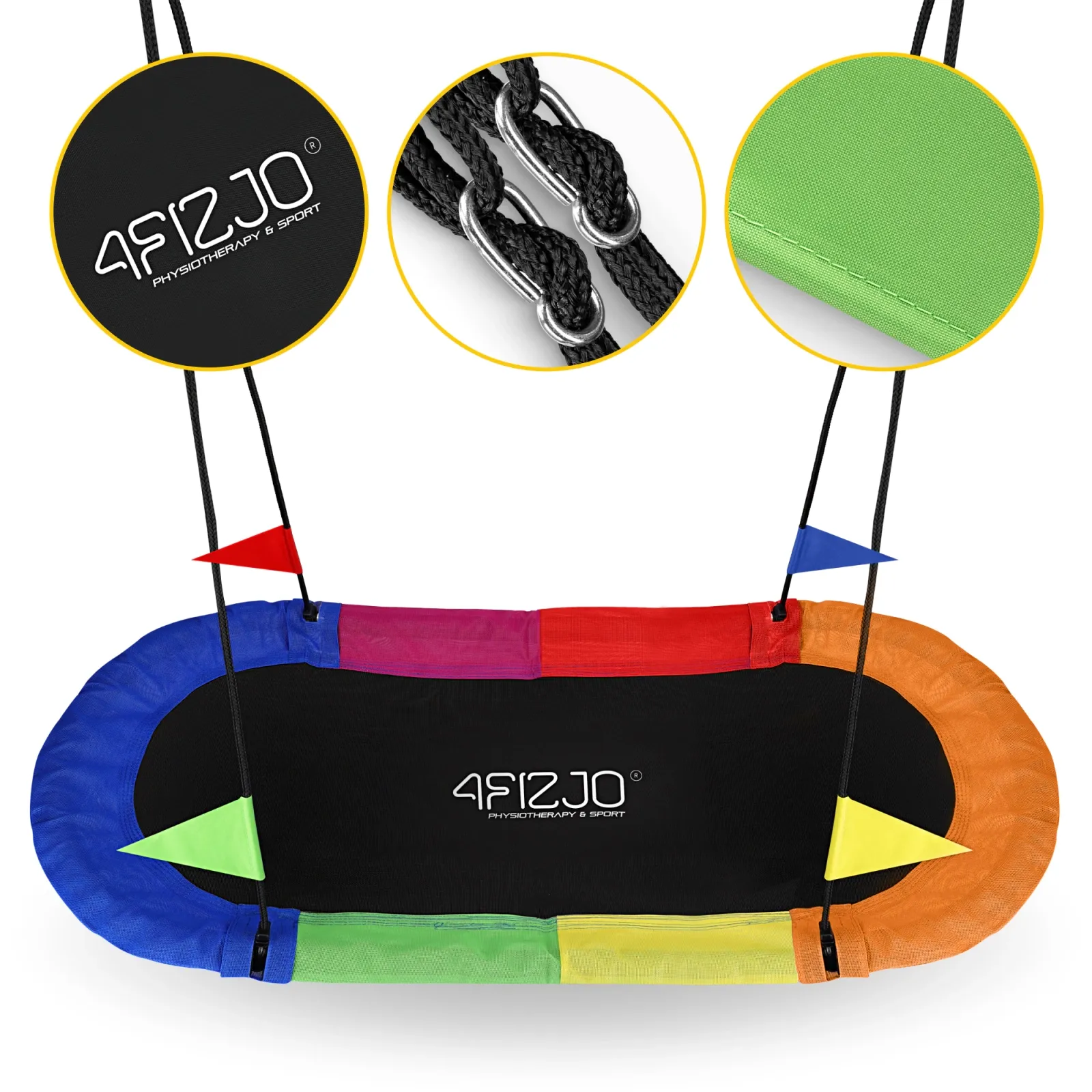 Vaikiškos sodo sūpynės „Stork%27s Nest“ 165 cm