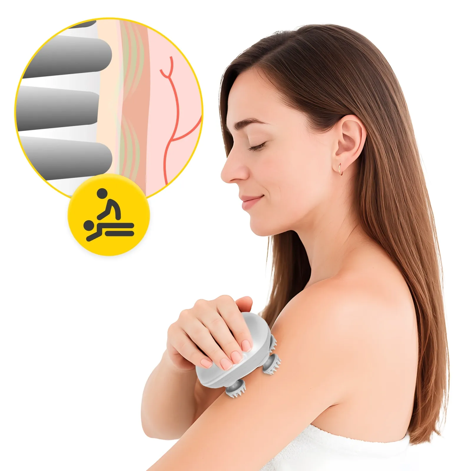 Elektrinis galvos masažuoklis