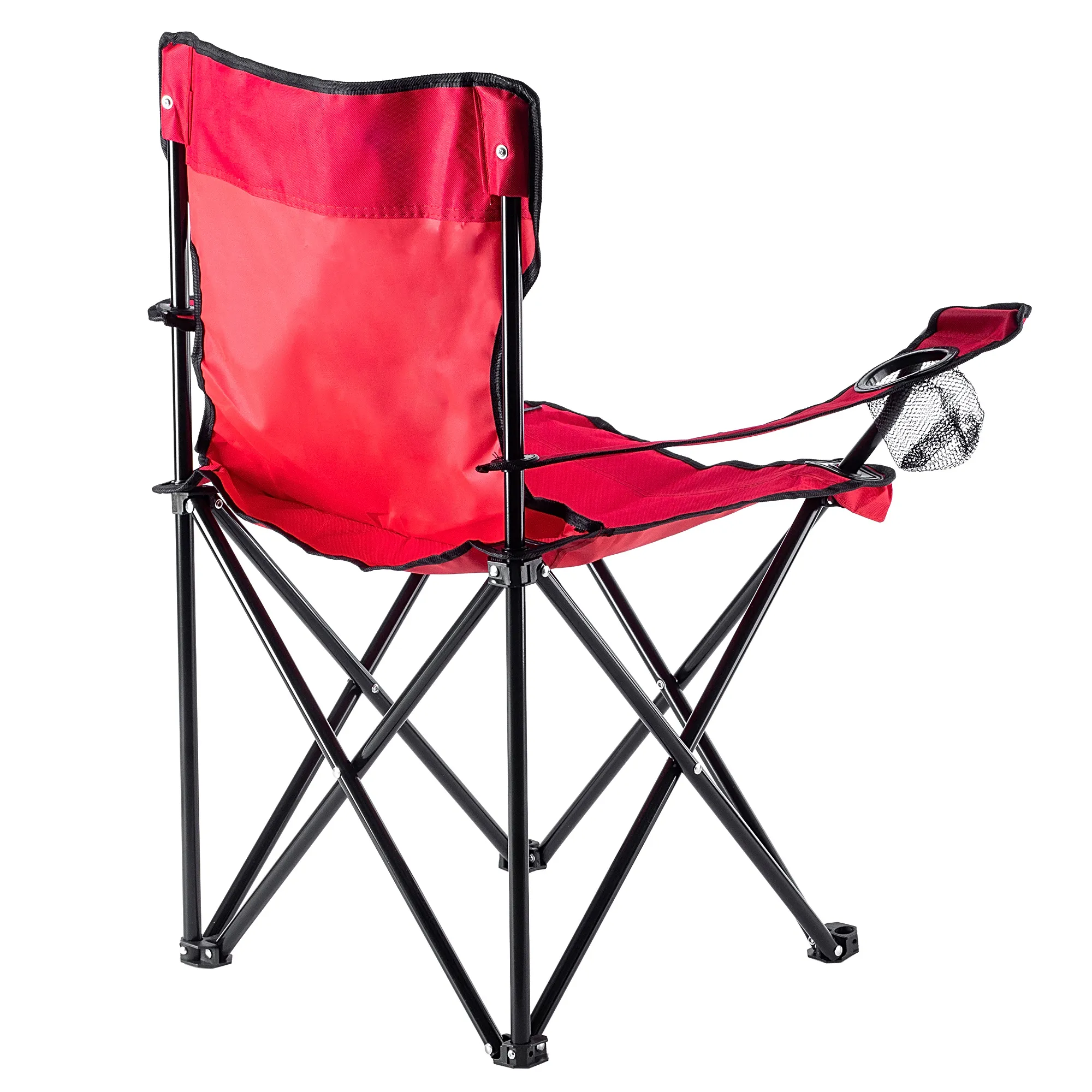 Sulankstoma žvejybinė kėdė 82 x 79 cm, raudona