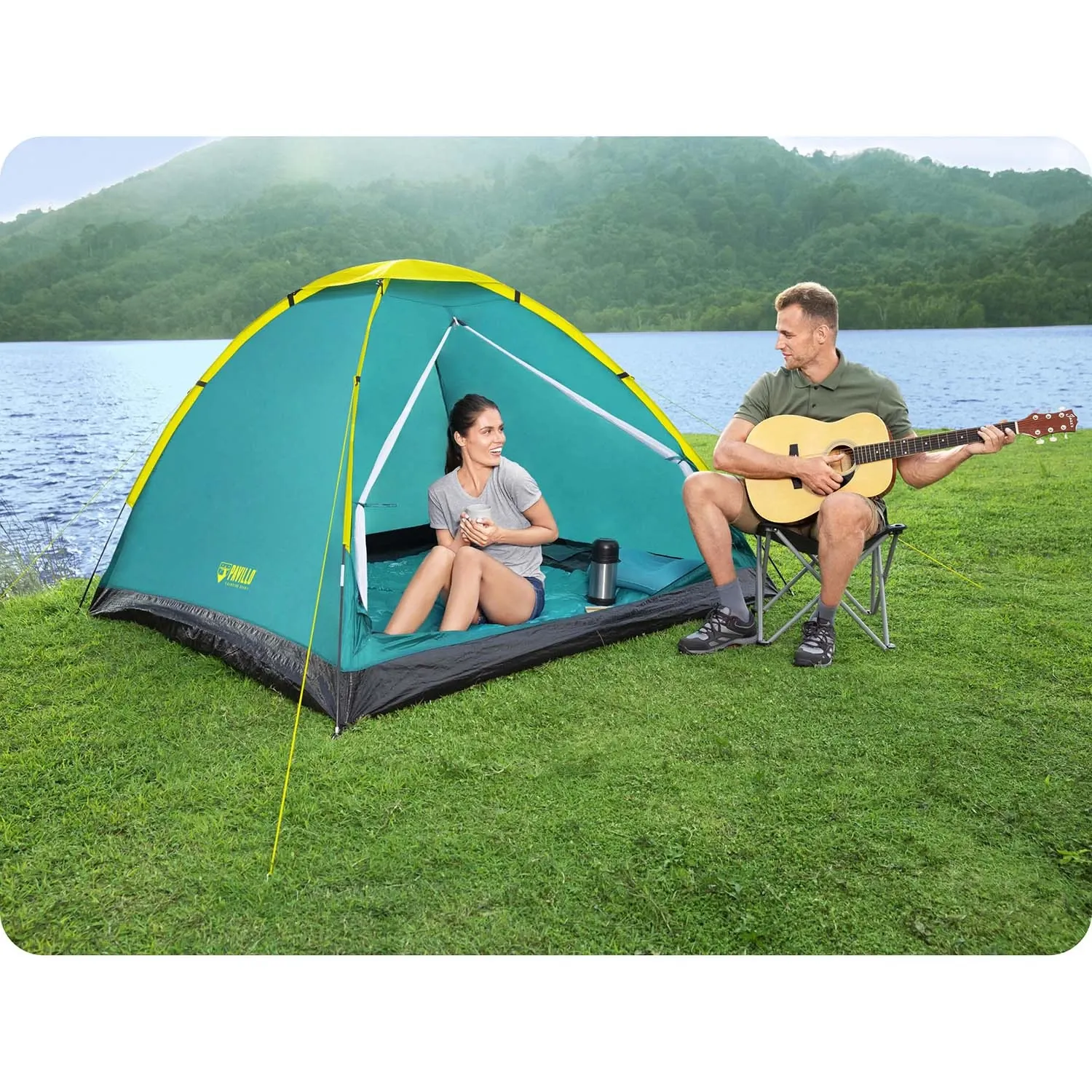 Kempingo palapinė „COOL DOME 2 Bestway 68084“ - nuotrauka 1