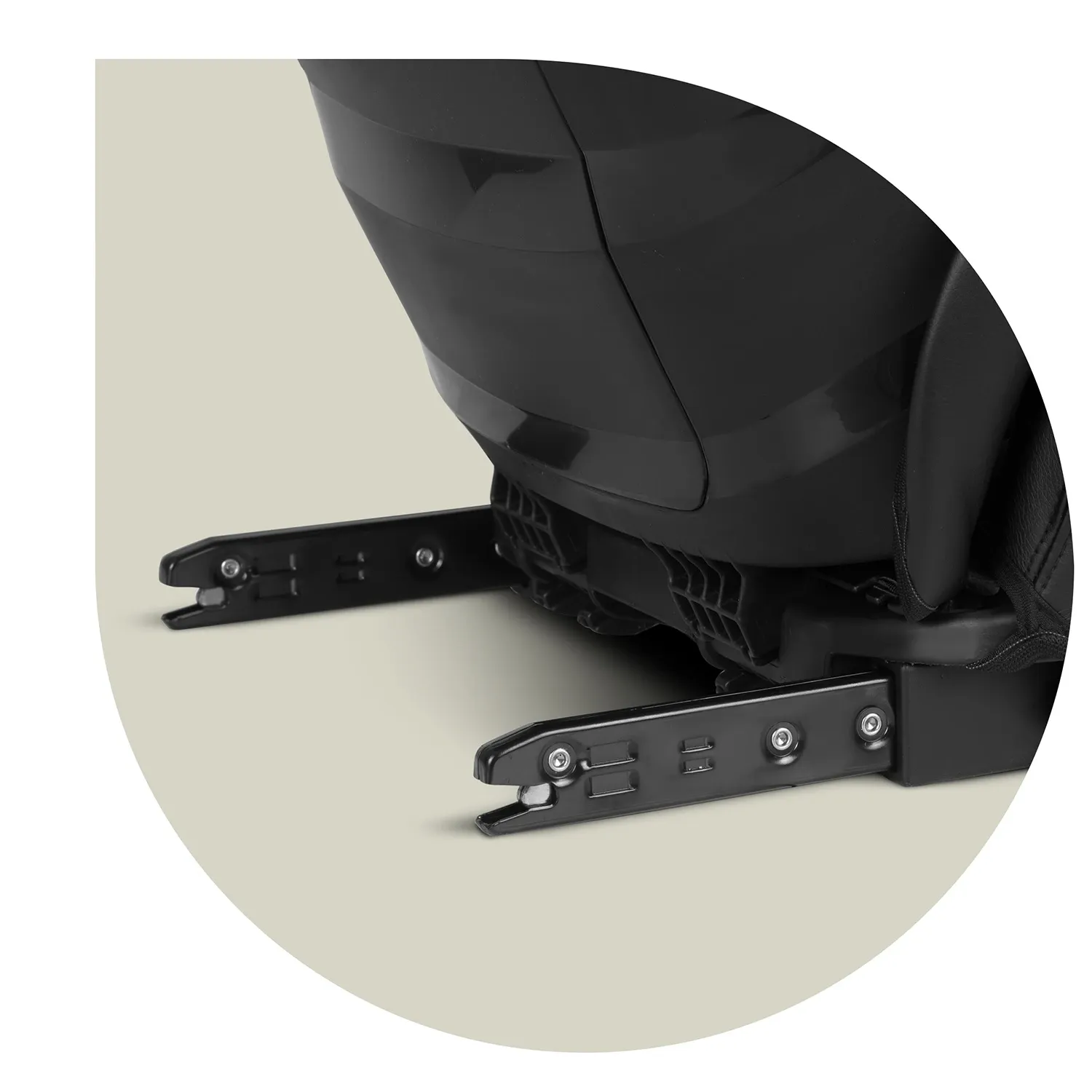 Nukido Louis automobilinė kėdutė, juoda/tamsiai mėlyna, 15-36 kg, ISOFIX - nuotrauka 1