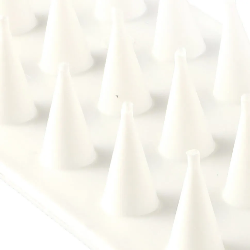 „Tosta“ plastikiniai spygliai nuo paukščių, 4,5 x 50 cm, balti, 1 vnt.