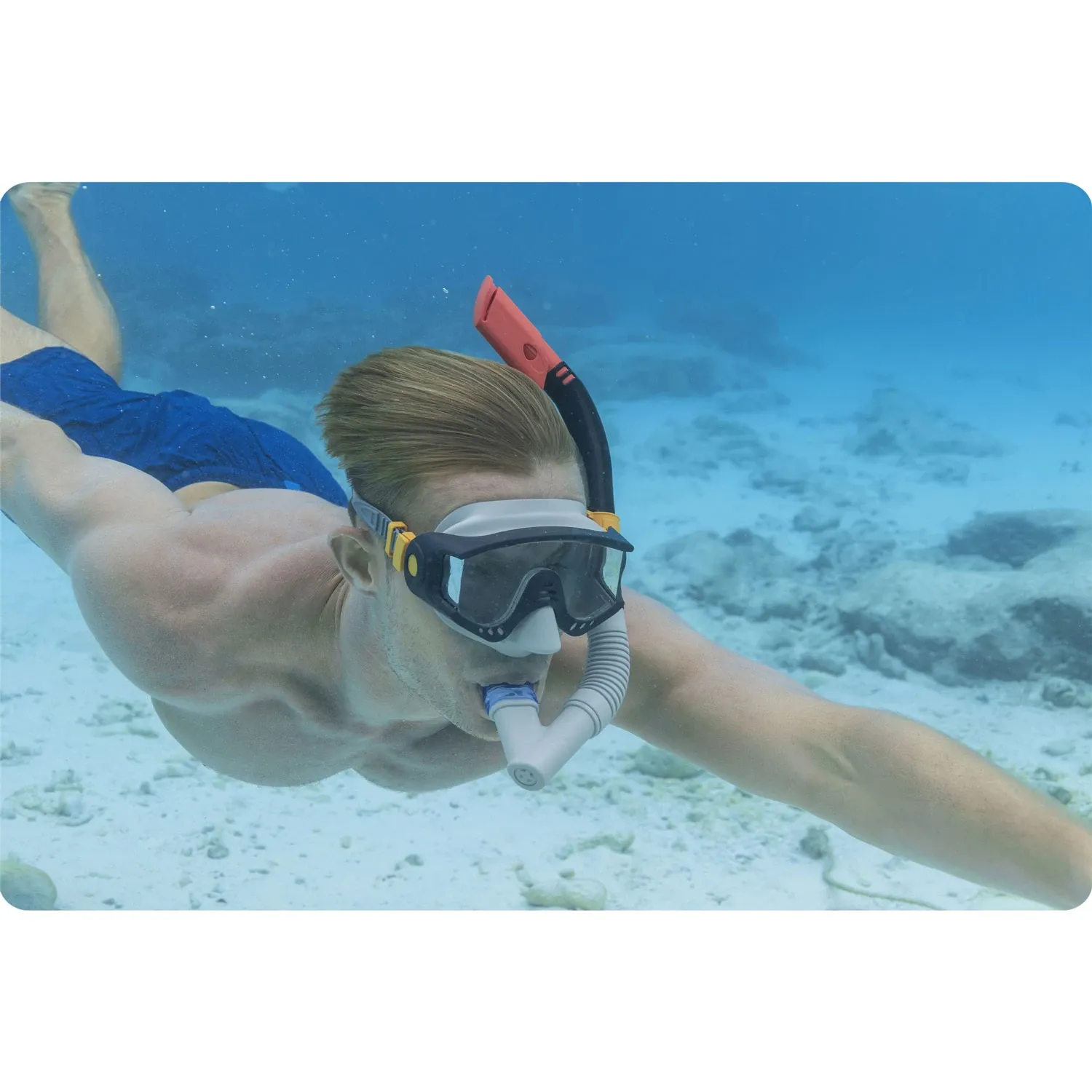 „Bestway 24068“ turkio spalvos nardymo rinkinys - nuotrauka 1