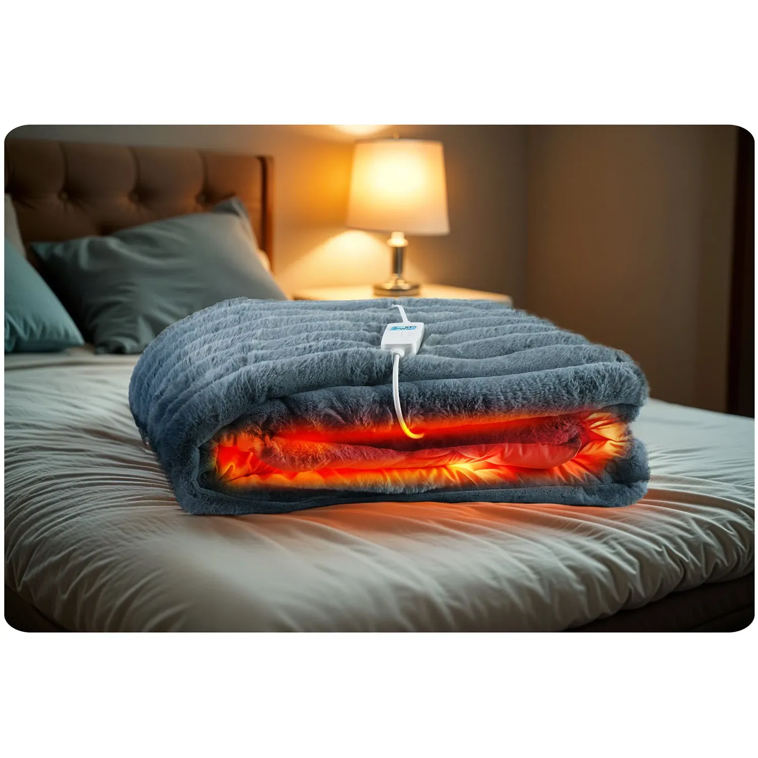 Elektrinė antklodė 180 x 160 cm Berdsen BD-963 - nuotrauka 1