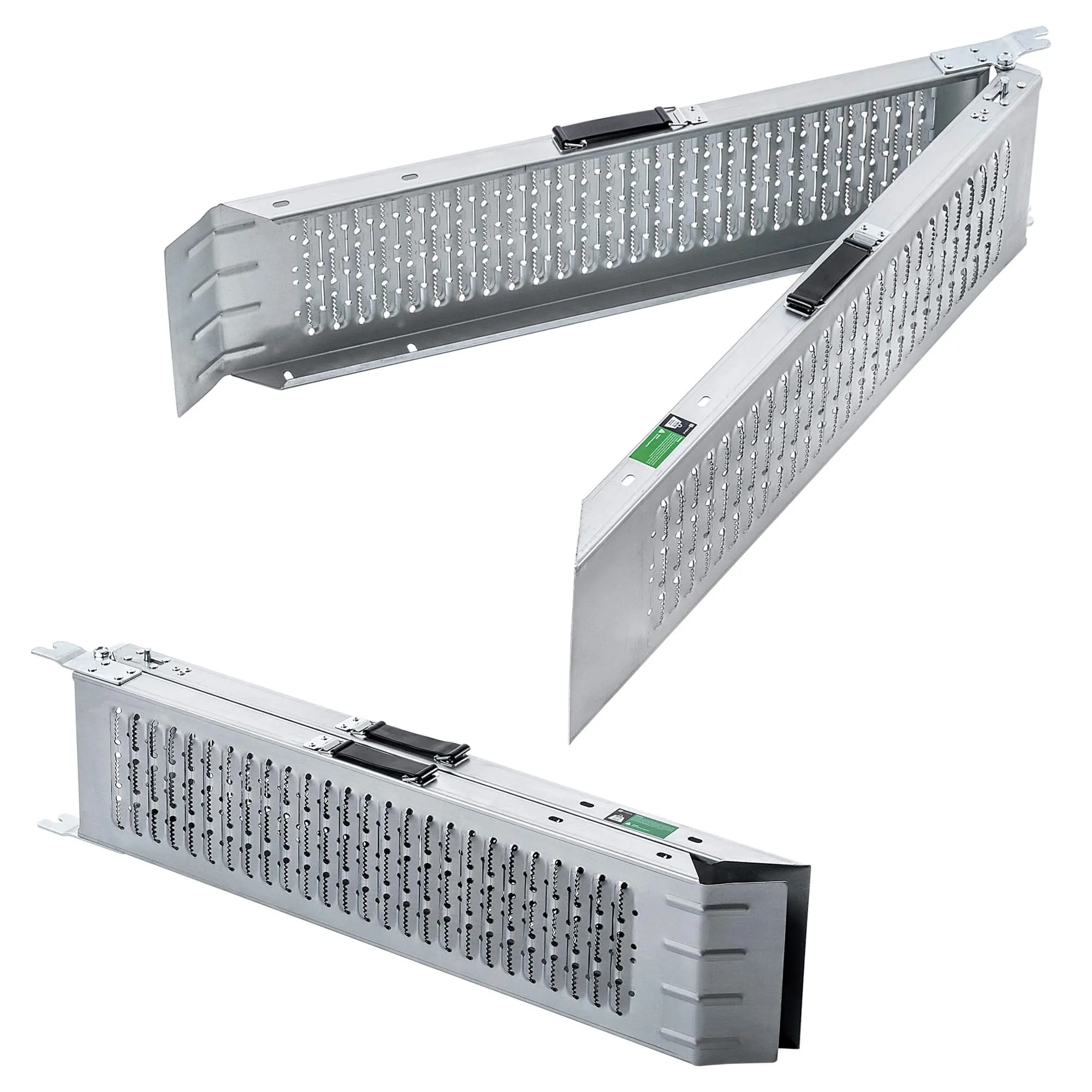 „Tuen“ sulankstoma įvažiavimo rampa, 188 x 23 cm, plieninė, 2 vnt.