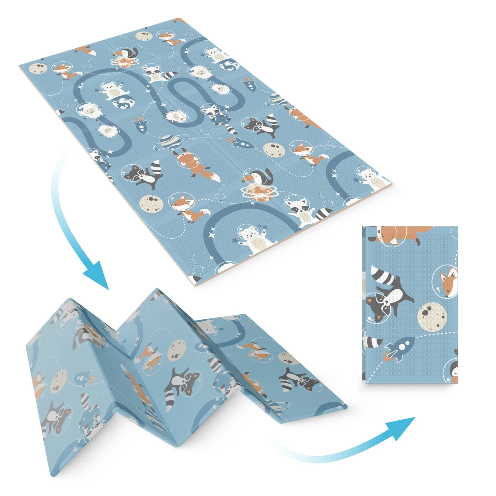 Kūdikių žaidimų kilimėlis „Kingdom and Space“