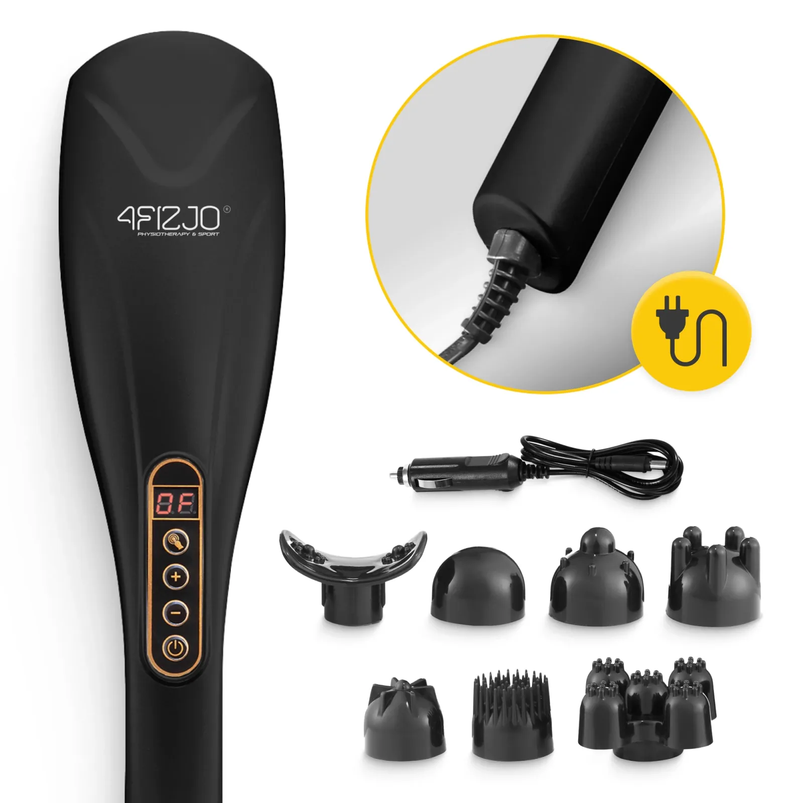 Rankinis vibruojantis kūno masažuoklis