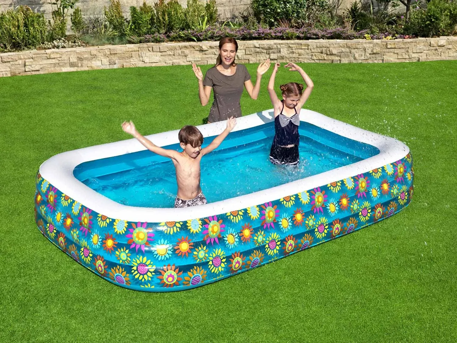 Pripučiamas baseinas 305x183x56cm Bestway 54121 - nuotrauka 1