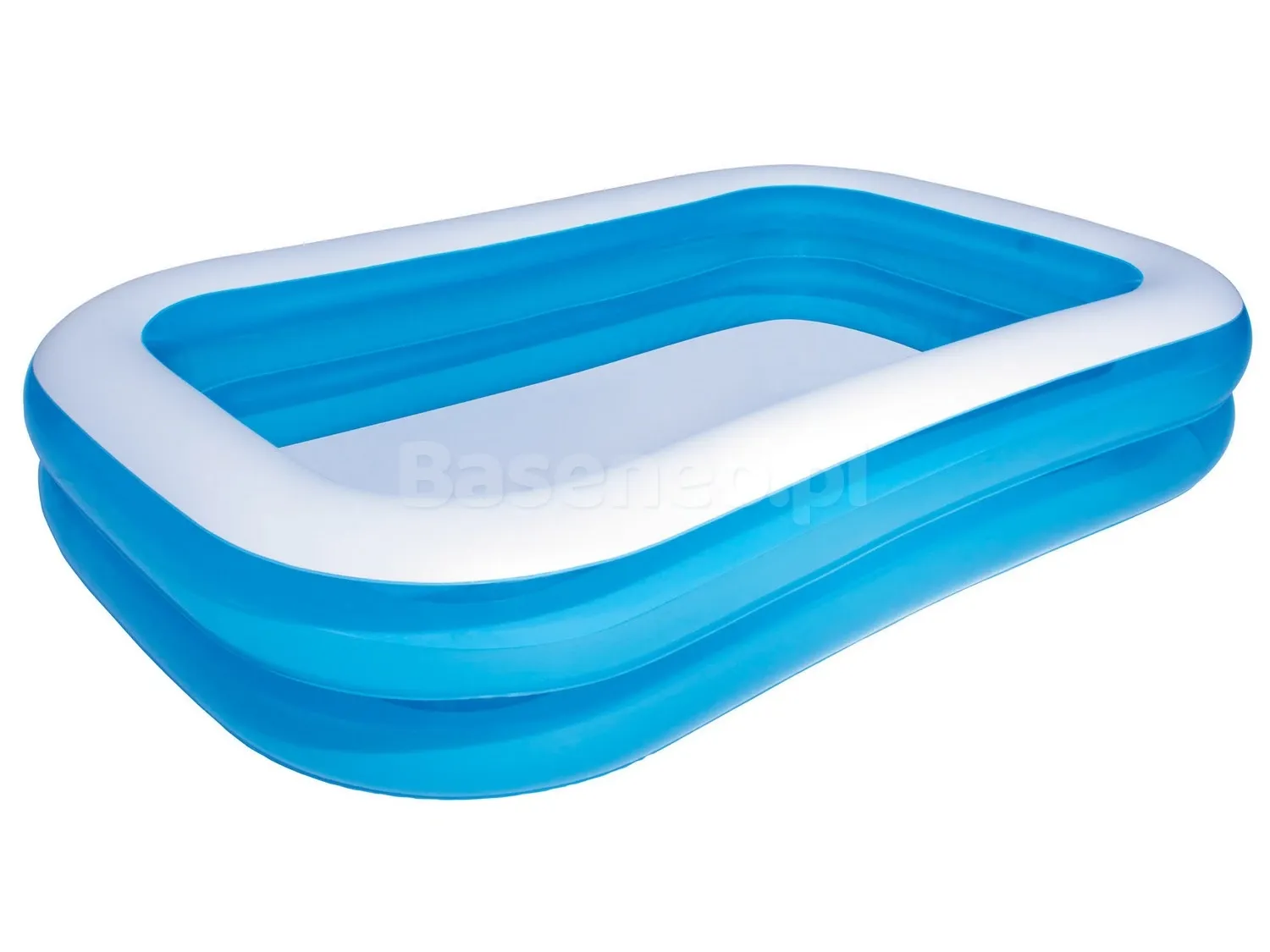 Pripučiamas šeimos baseinas 262 x 175 x 51 cm 3 viename „Bestway 54006“ - nuotrauka 1