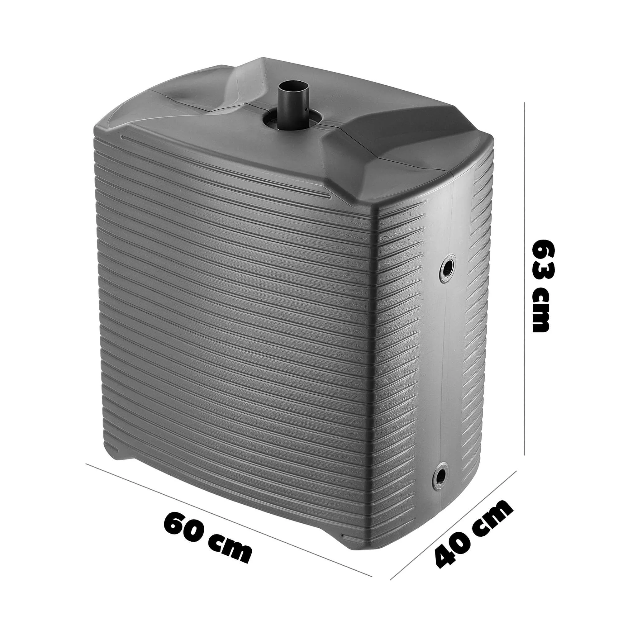 „Signa“ 125 l modulinė lietaus vandens talpykla, antracito spalvos