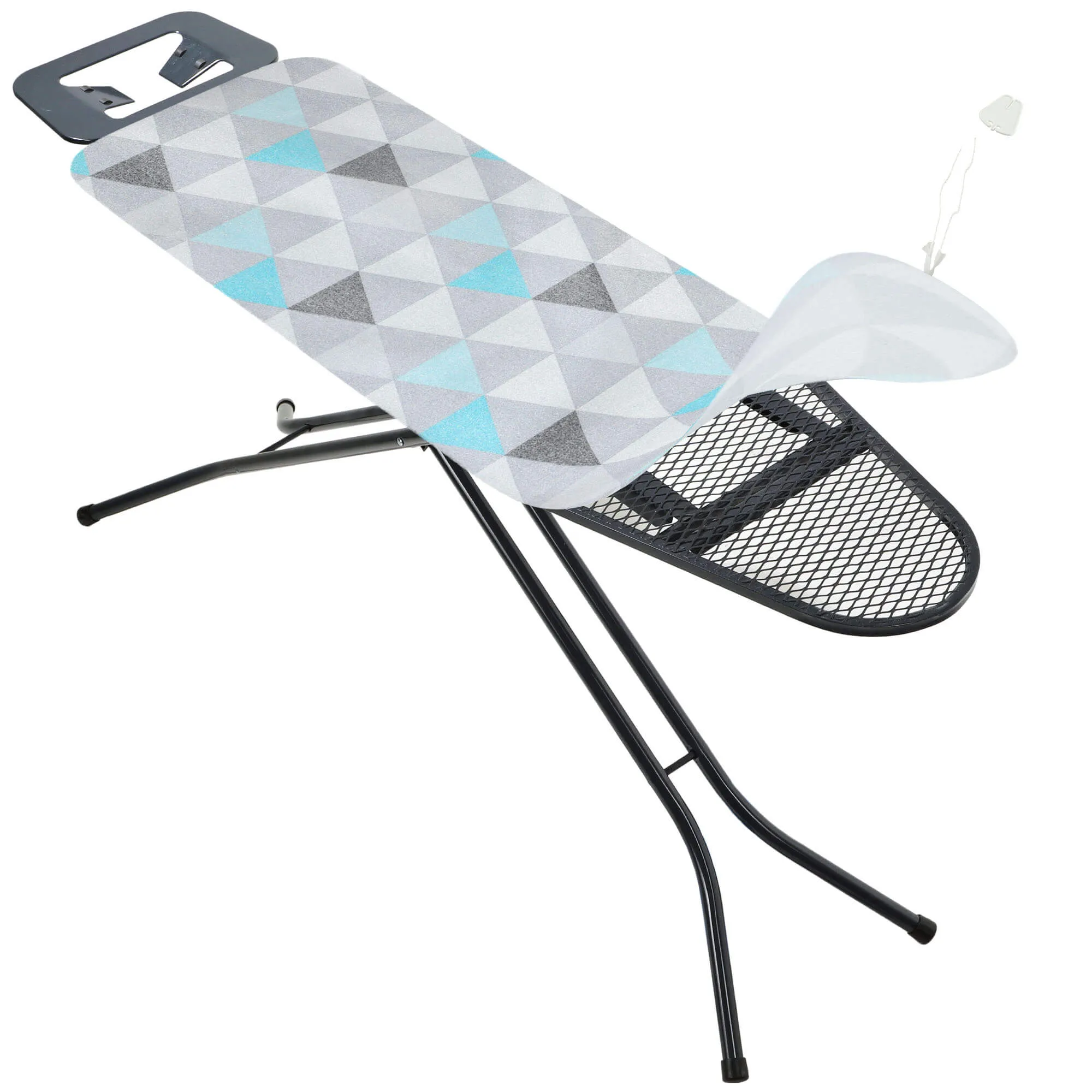 Lyginimo lentos užvalkalas 110×30 cm, tamprus trikampio formos pagrindas