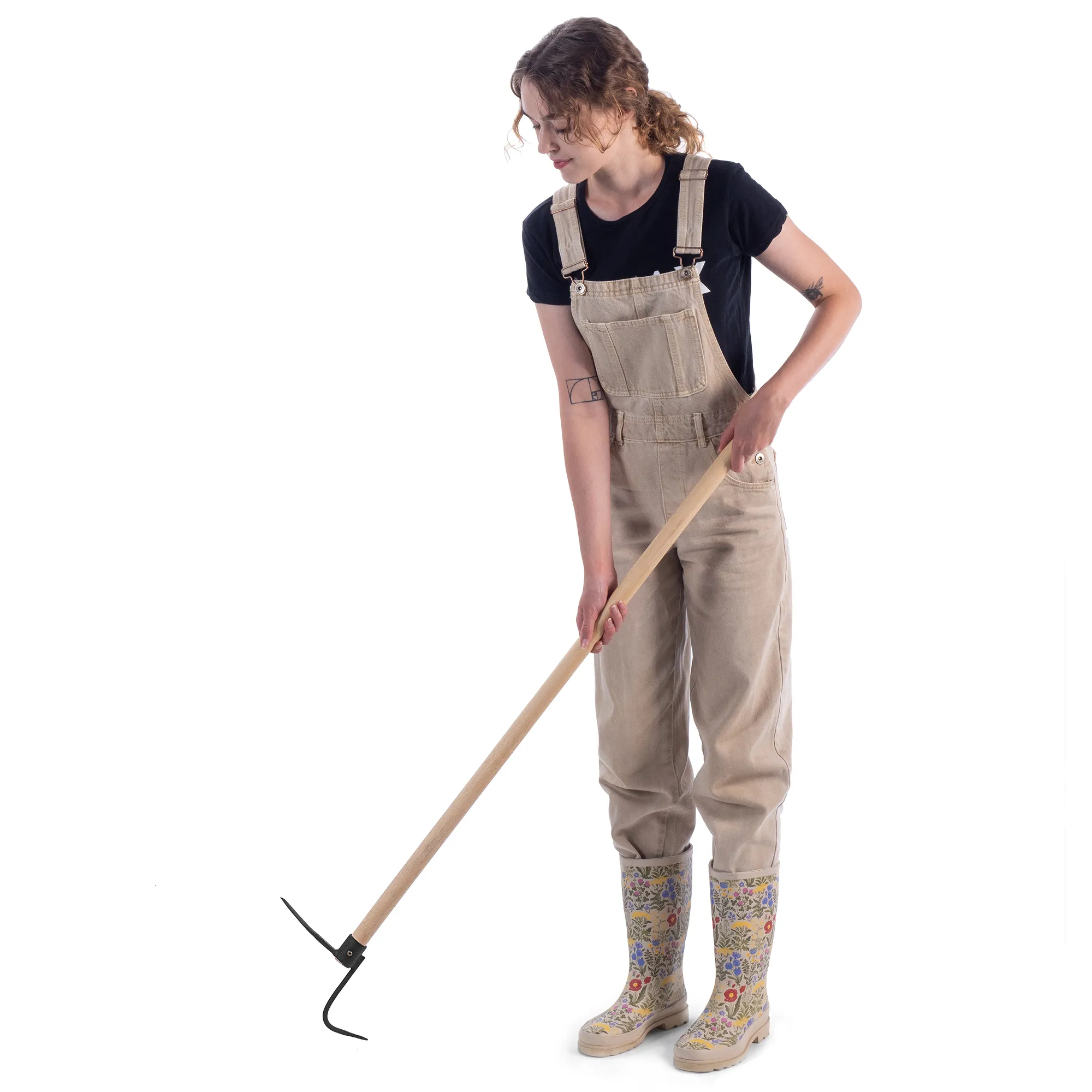 Trinkelių valymo priemonė 14x26cm su rankena