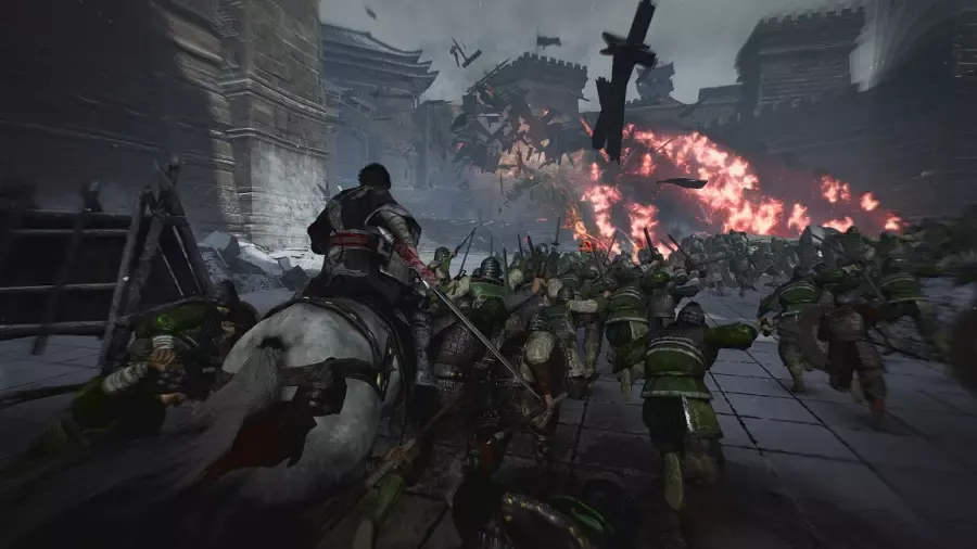 DYNASTY WARRIORS: ORIGINS (Xbox Series X) - Chaoso pasaulyje išnyra bevardis herojus.
„DYNASTY WARRIORS: ORIGINS“ siūlo neprilygstamą mūšio lauko realizmo pojū