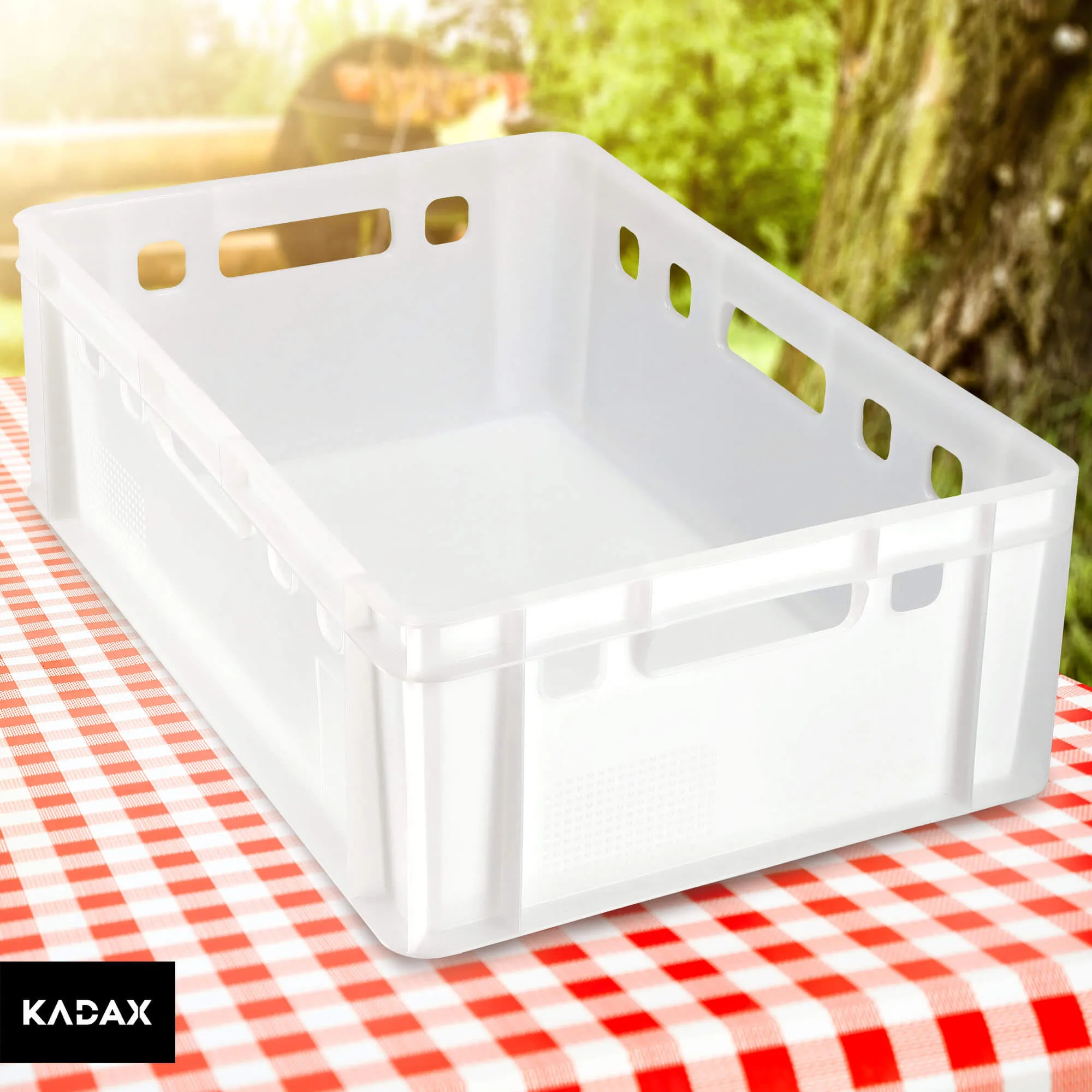 „Cabris“ 40 litrų mėsos transportavimo krepšys, baltas
