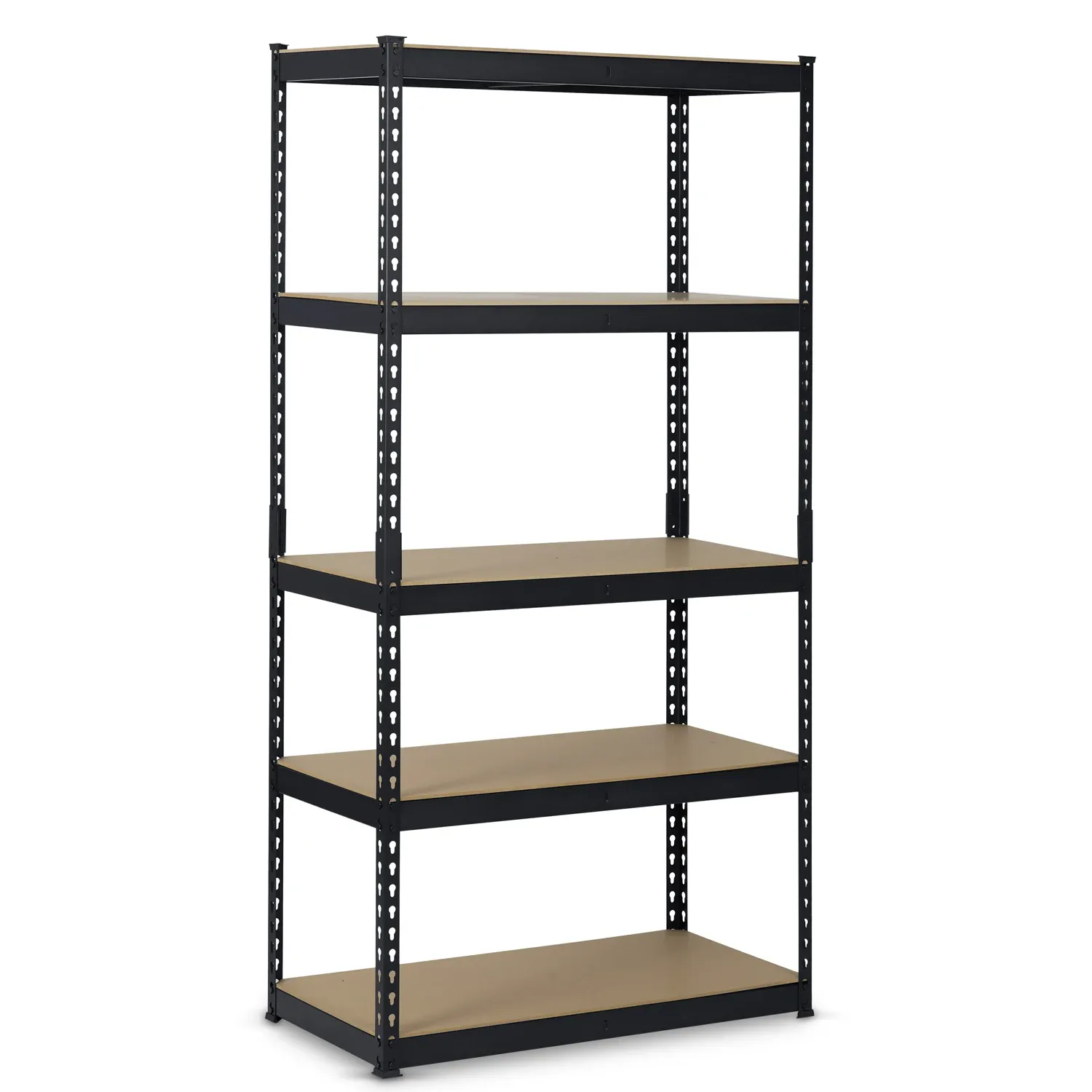 Metalinė daiktų laikymo lentyna 183 x 90 x 45 cm Humberg HR-700 juoda - nuotrauka 1