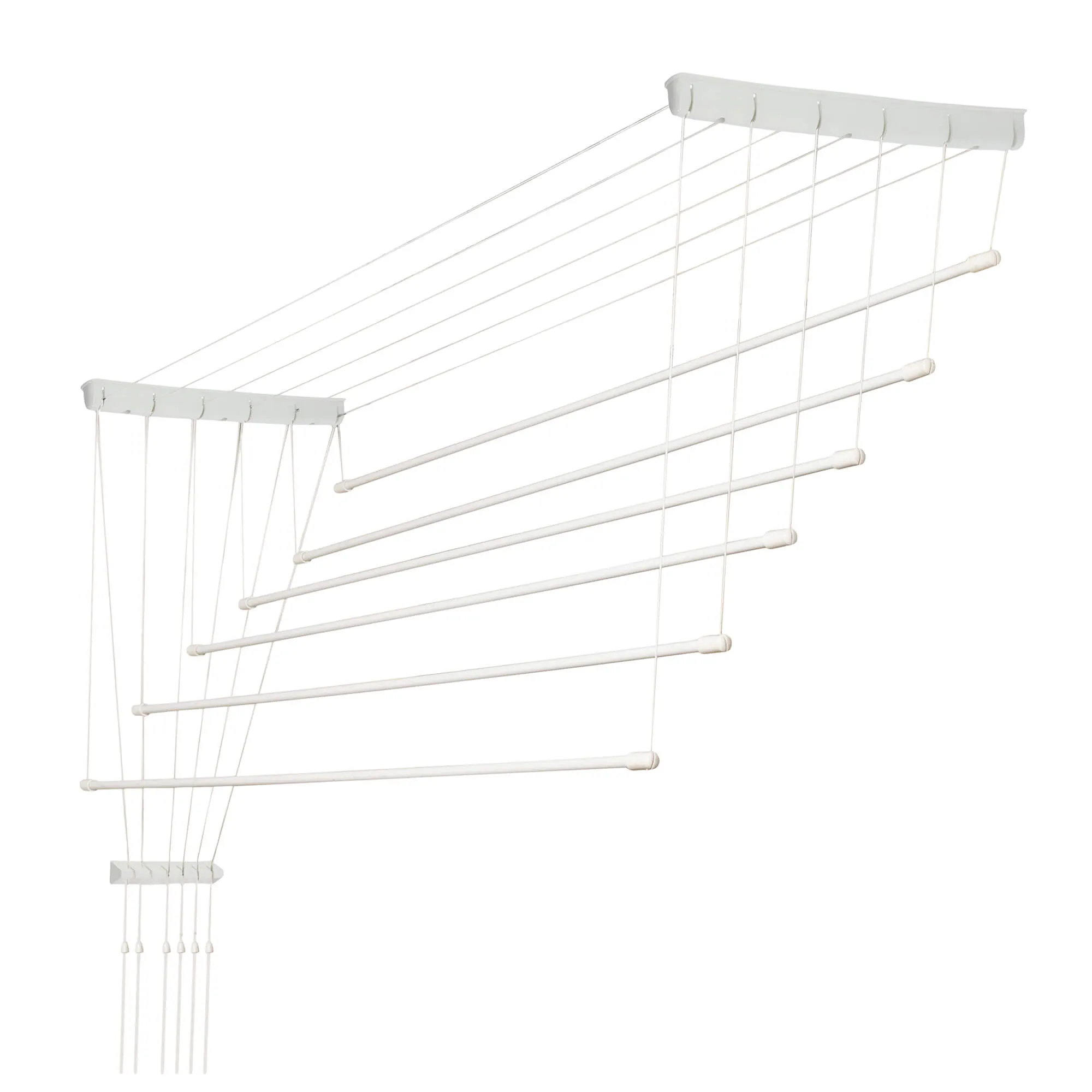 „Torp“ lubinė drabužių džiovyklė, 6 stovai, 100 cm, balta