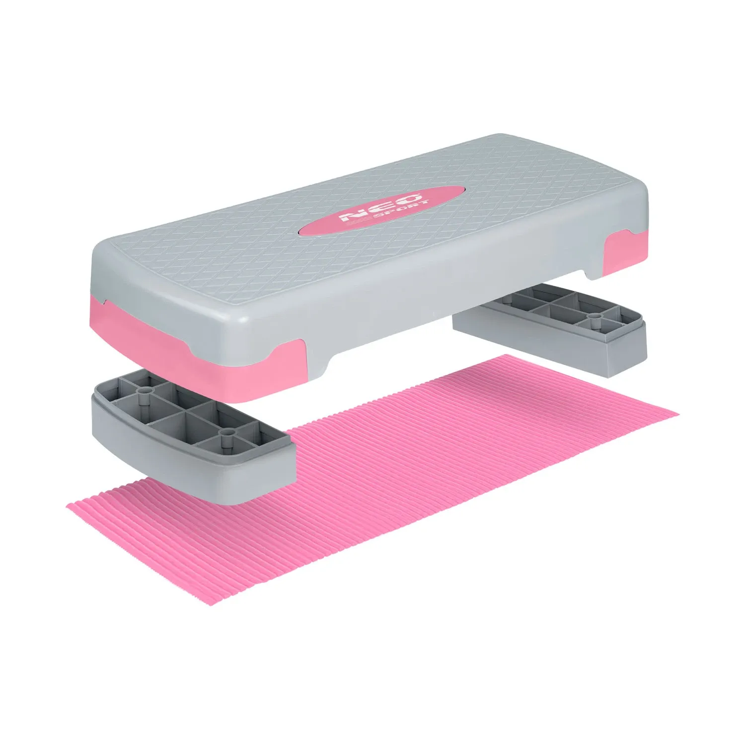2 pratimo pakopos lygiai NS-401 rožinė - nuotrauka 1