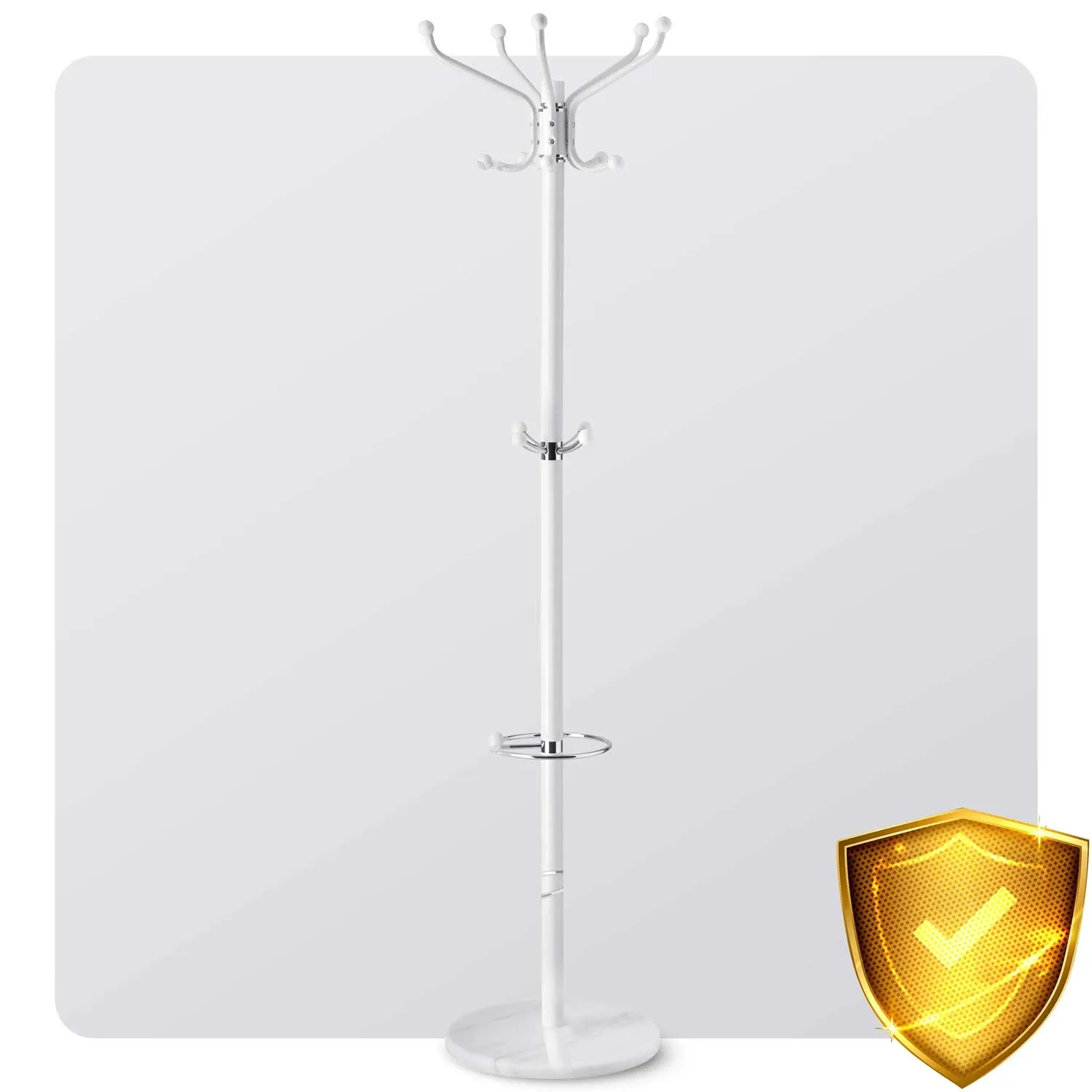 Pastatoma drabužių kabykla su marmuriniu pagrindu Massido 684101 - nuotrauka 1