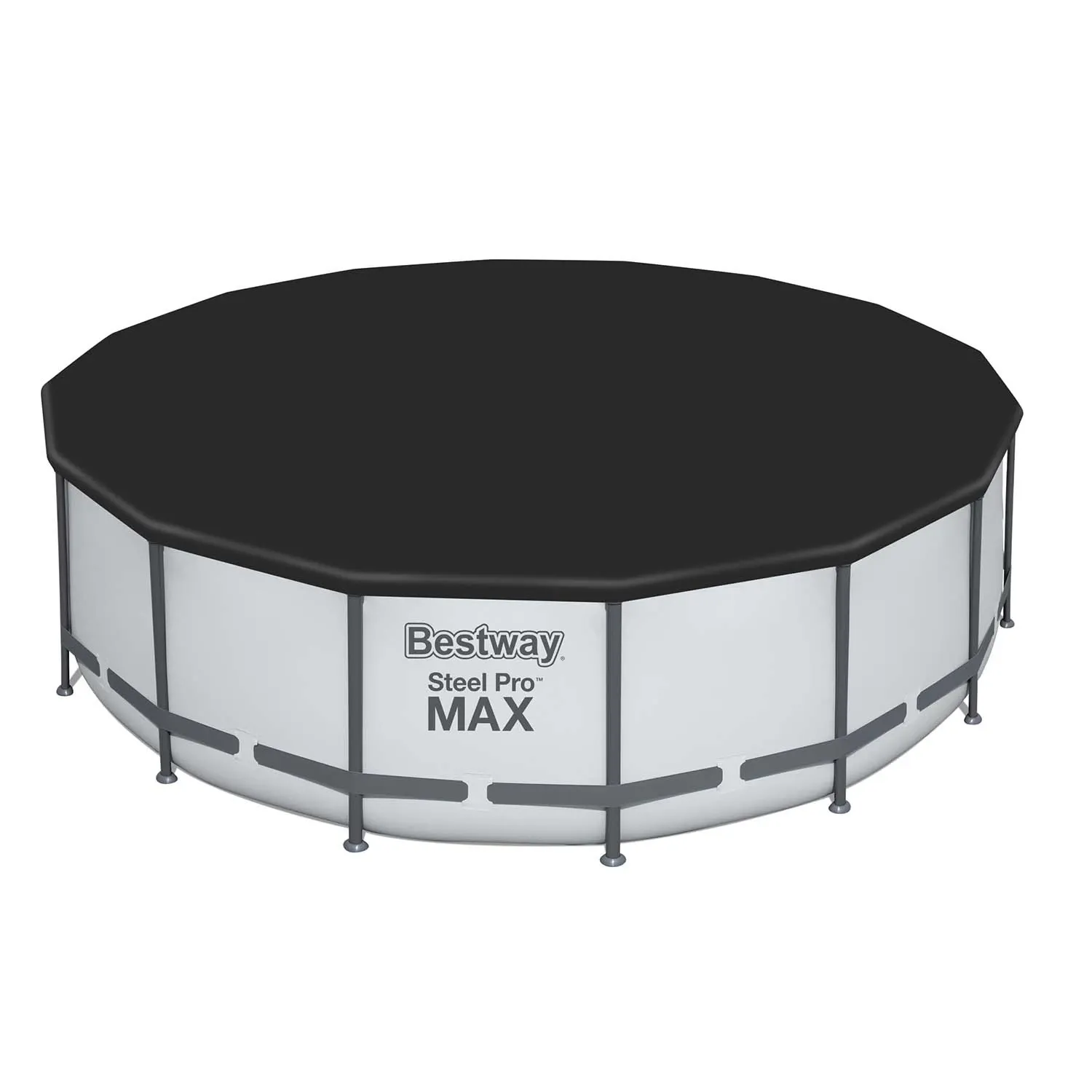 488 cm „Bestway 58249“ karkasinio baseino uždangalas - nuotrauka 1