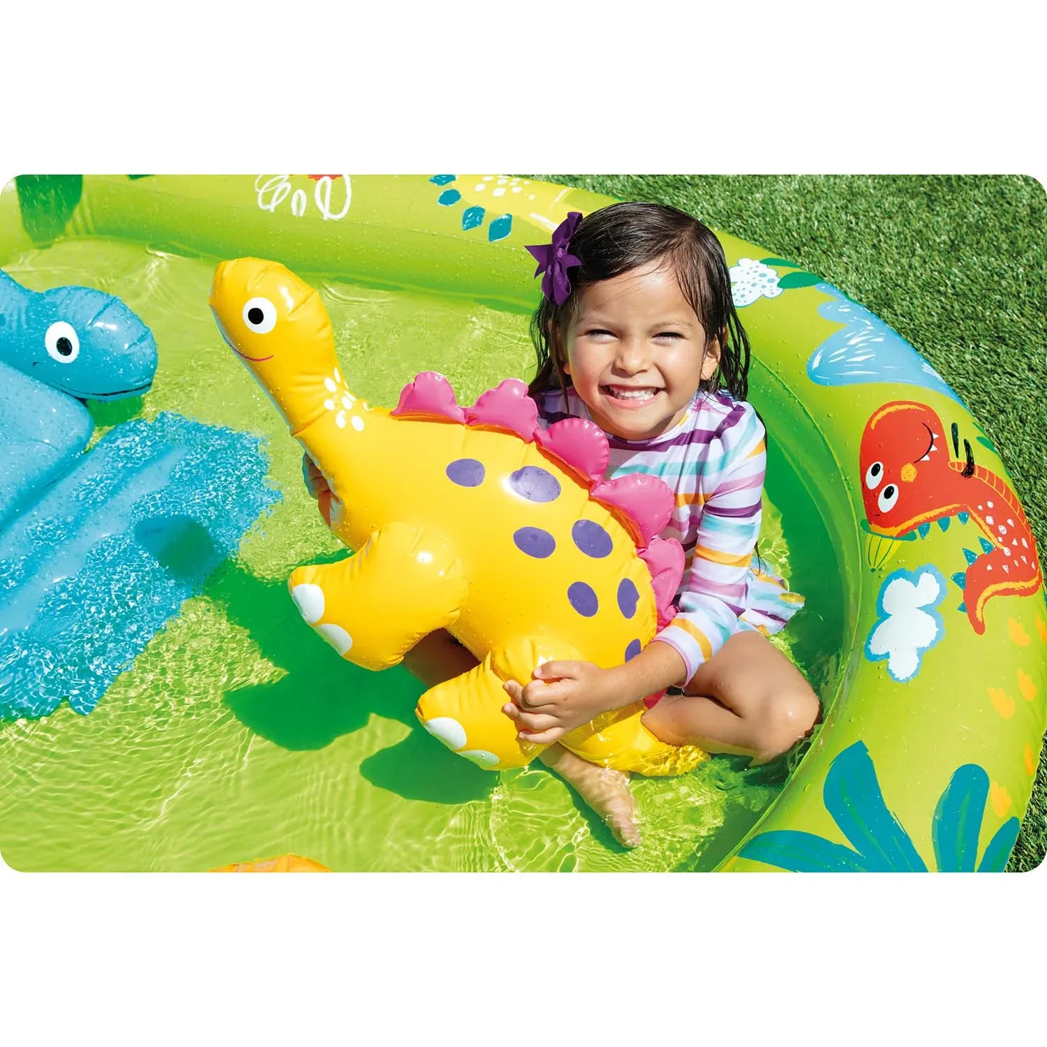Pripučiama žaidimų aikštelė „Intex 57166“ su dinozaurais - nuotrauka 1