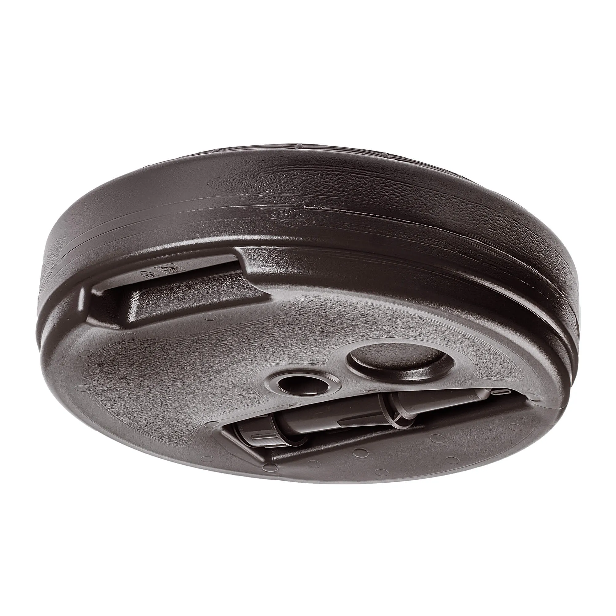 „Solero“ rotango apvalus rudas sodo skėčio pagrindas