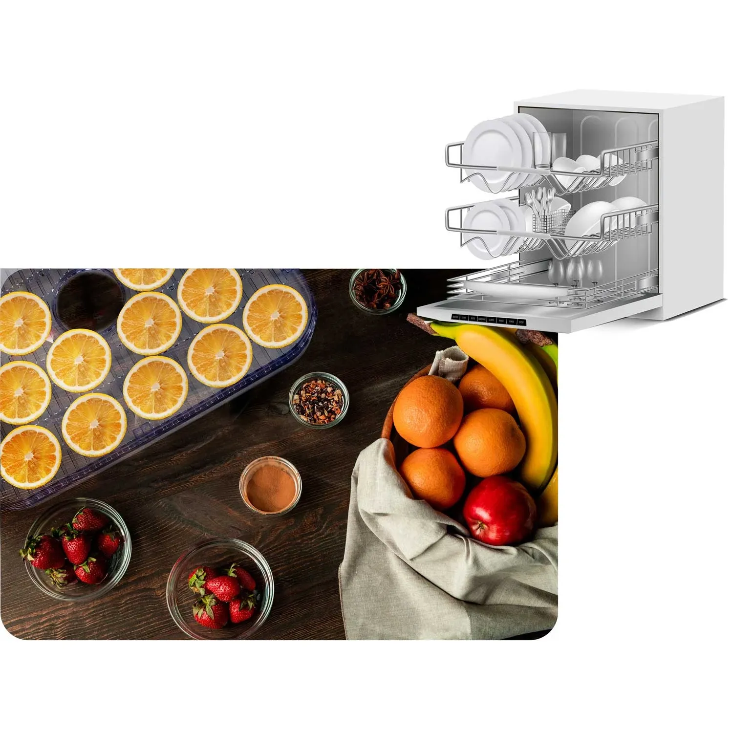 Berdsen BD-690 sidabrinė maisto džiovyklė - nuotrauka 1