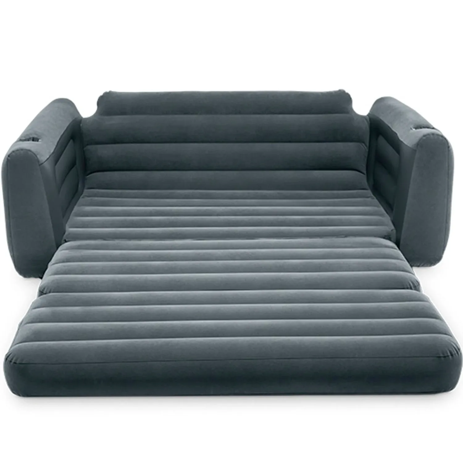Sofa 2 viename, aksominis čiužinys + pompa INTEX 66552-66640 - nuotrauka 1