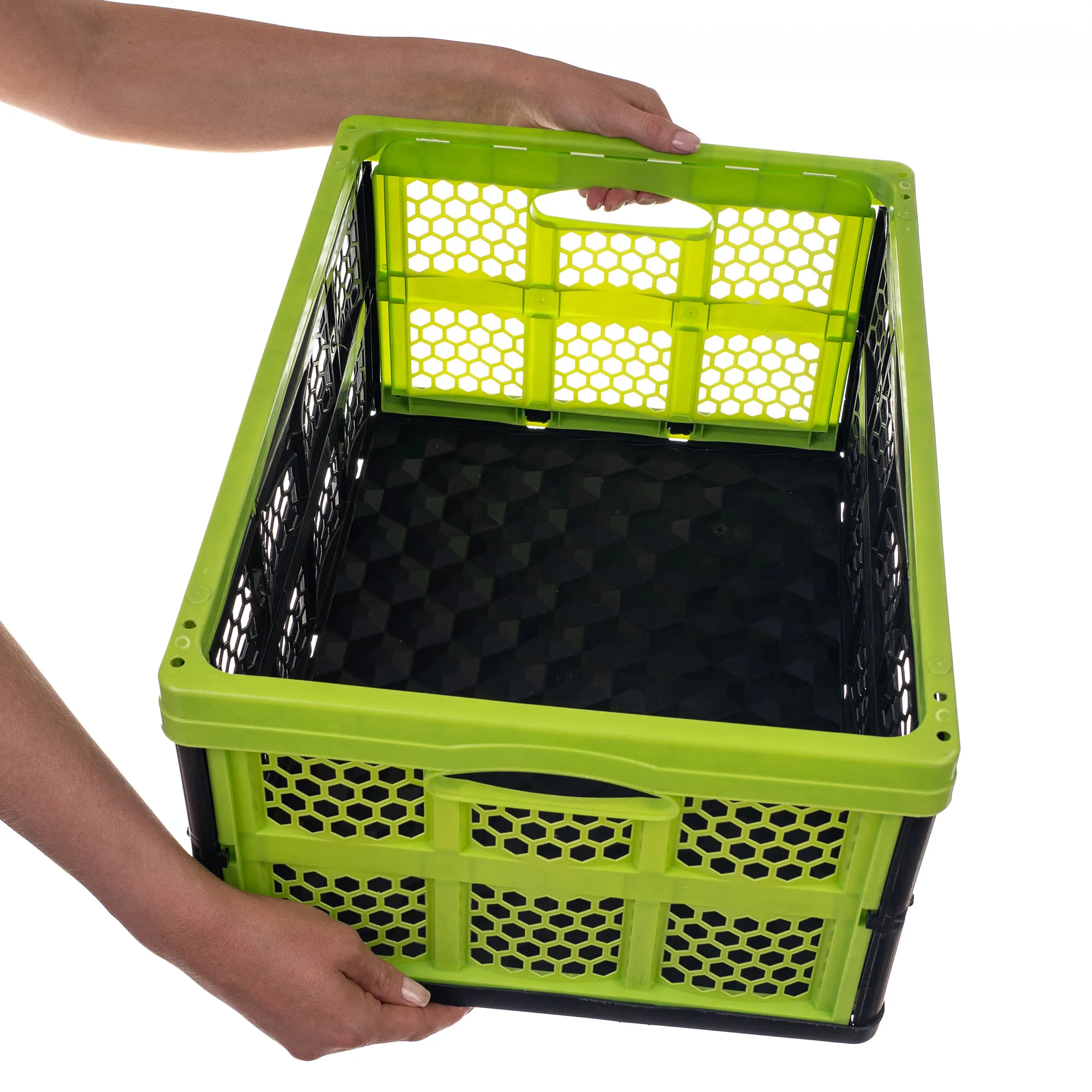 „Kamari“ 32 l sulankstoma įrankių dėžė, žalia