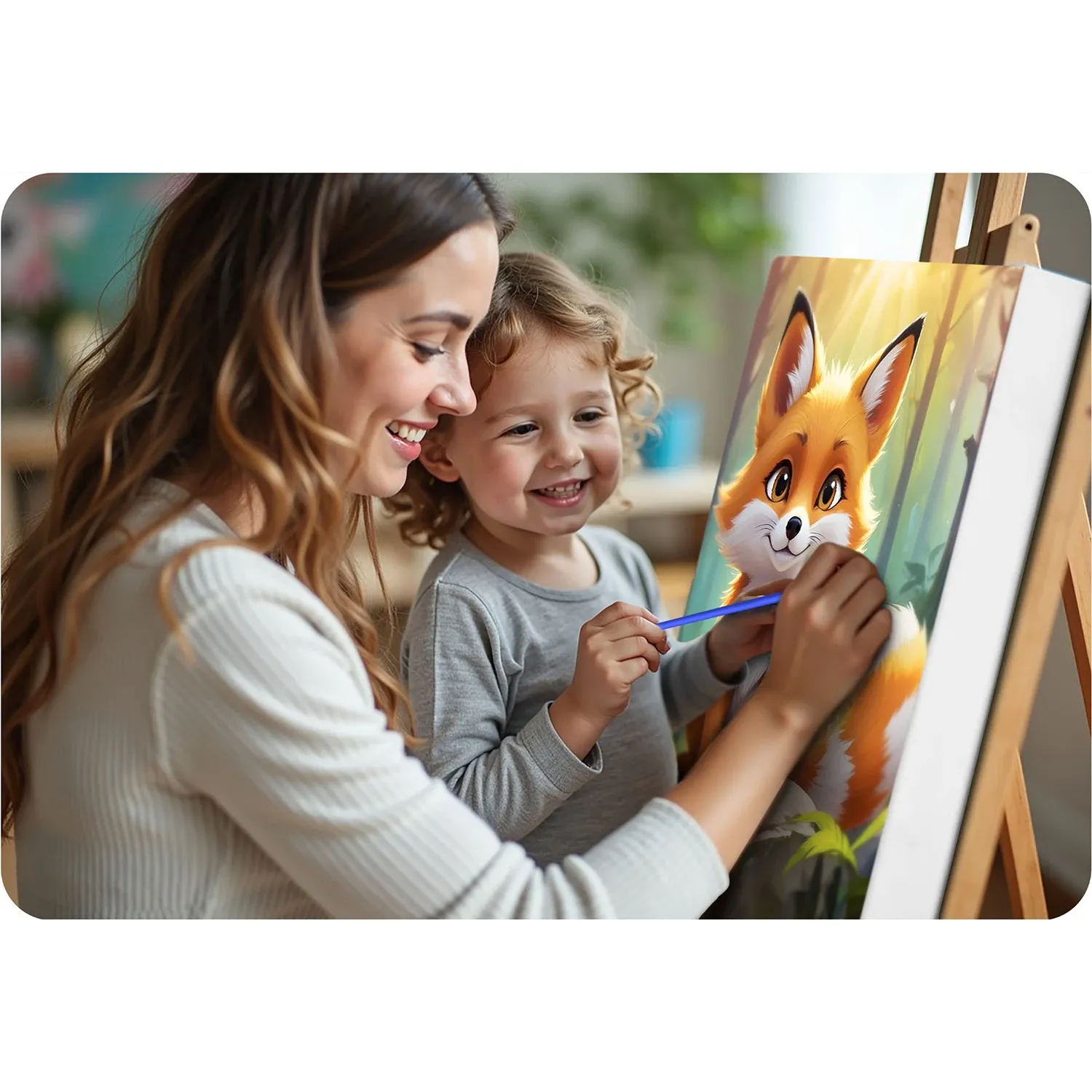 Paveikslas tapyti pagal skaičius 40x50 cm Massido Lisek - nuotrauka 1