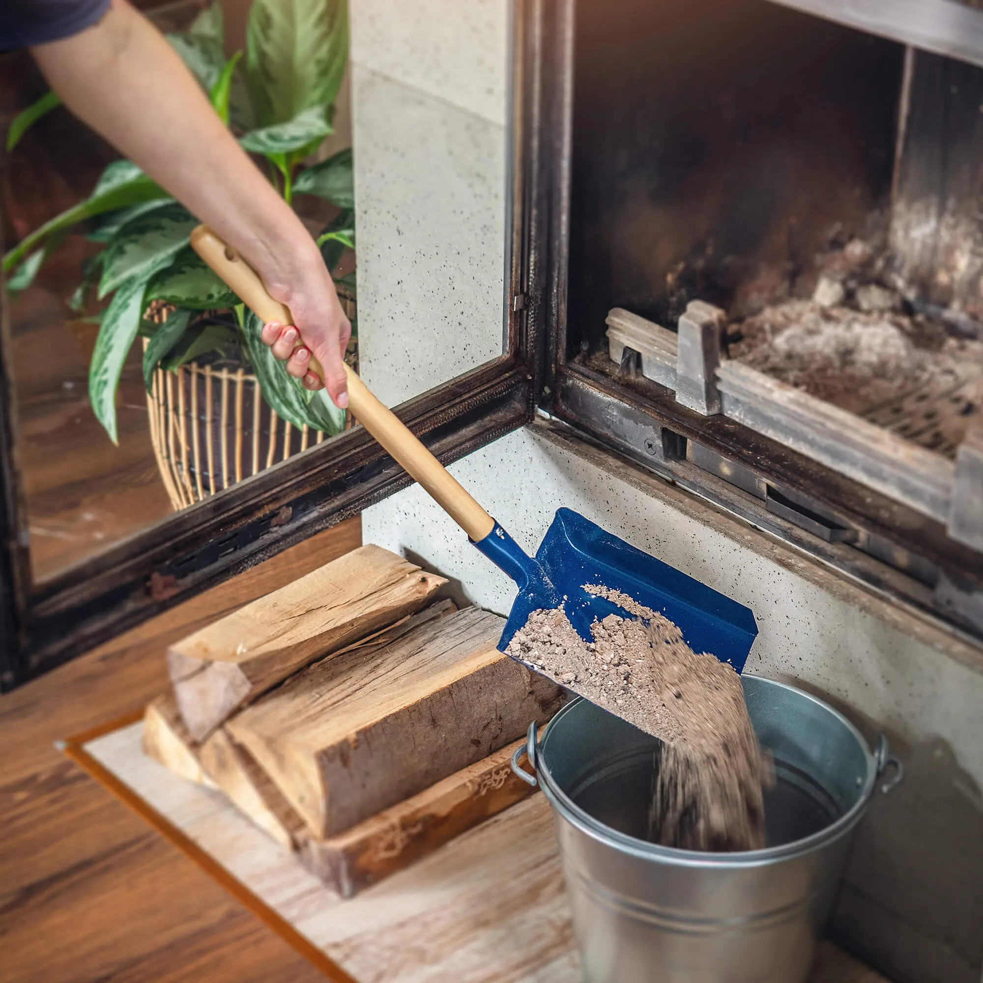 Rago plieno uosio kastuvas 62 cm, mėlynas