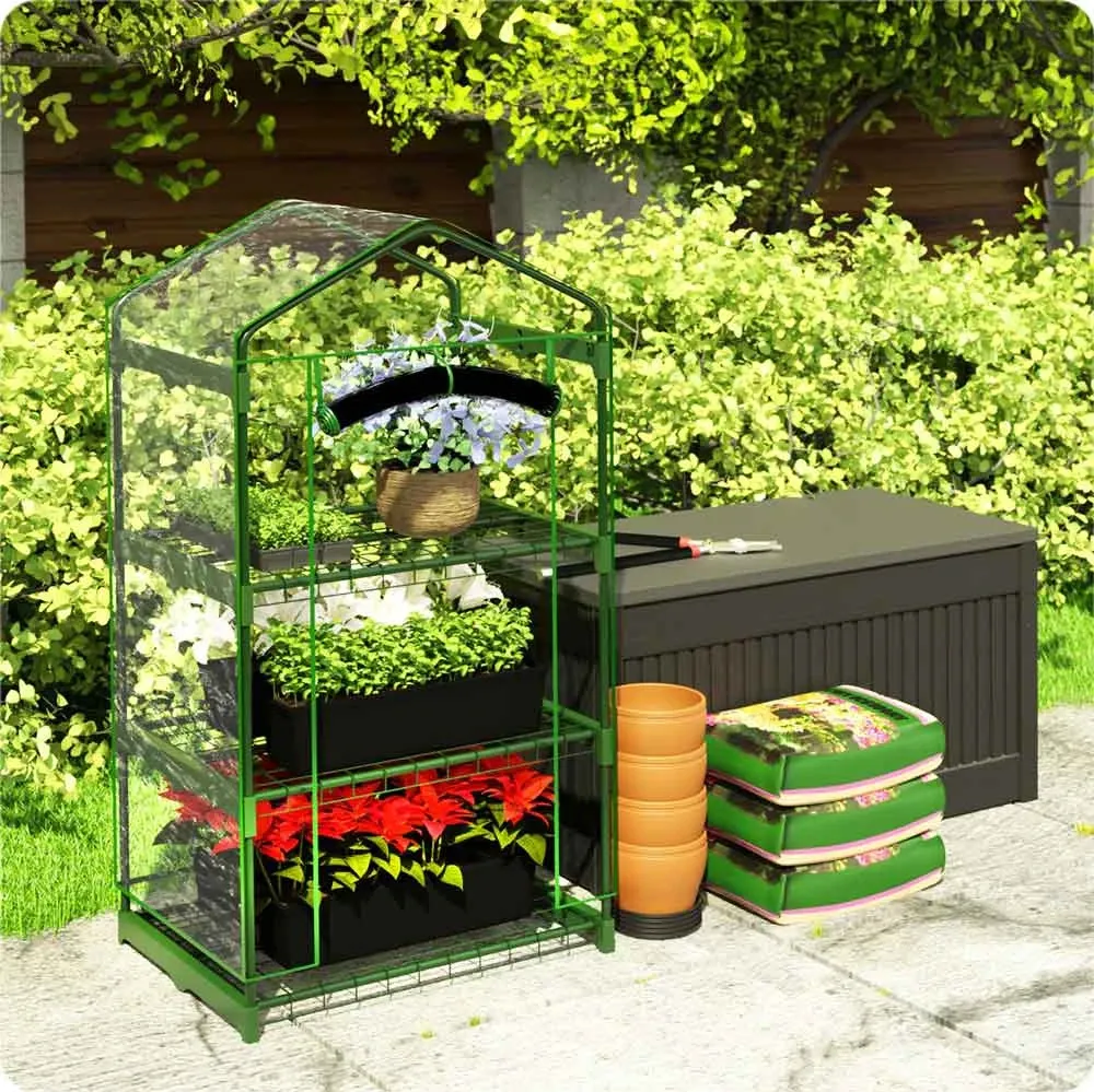 Šiltnamio lentyna 69 x 49 x 125 cm Plonos 4921 - nuotrauka 1