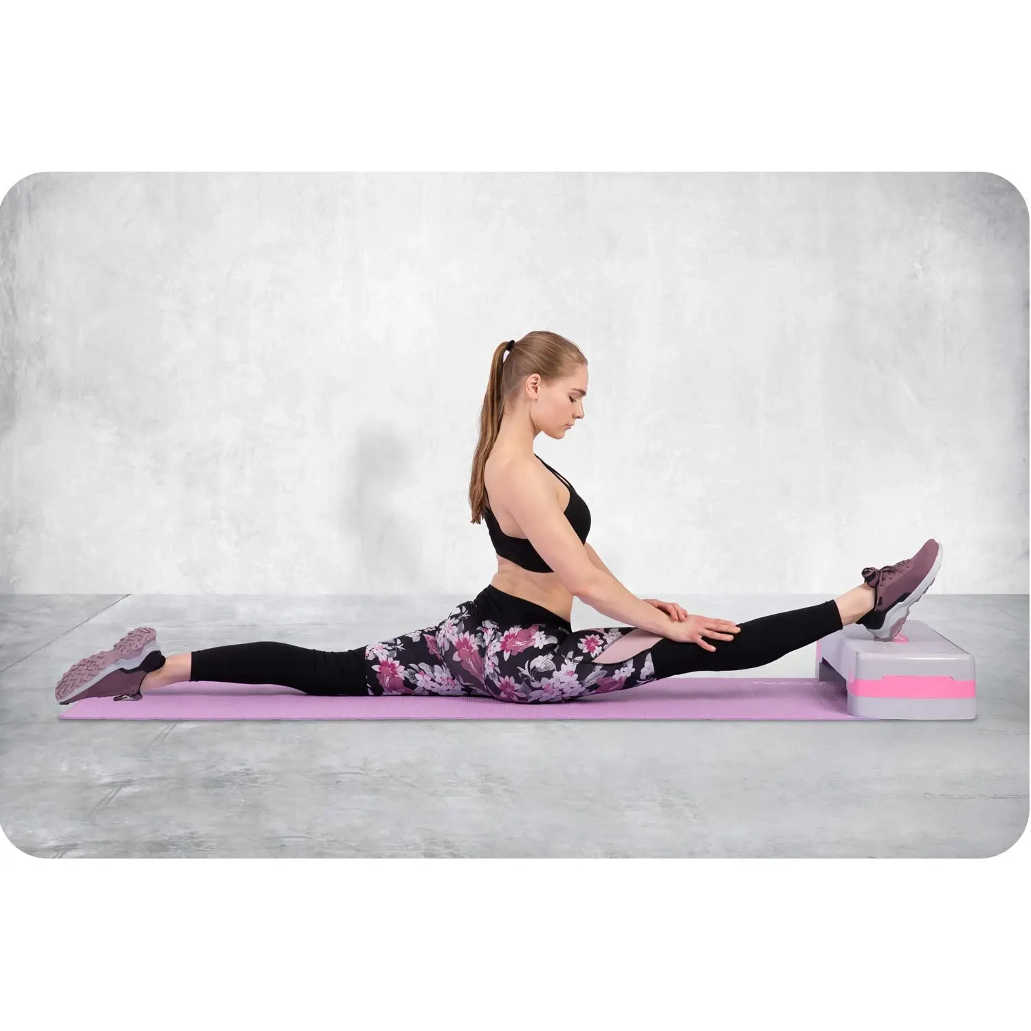 Mankštos kilimėlis 173 x 61 cm Neo-Sport - 192102 violetinis - nuotrauka 1