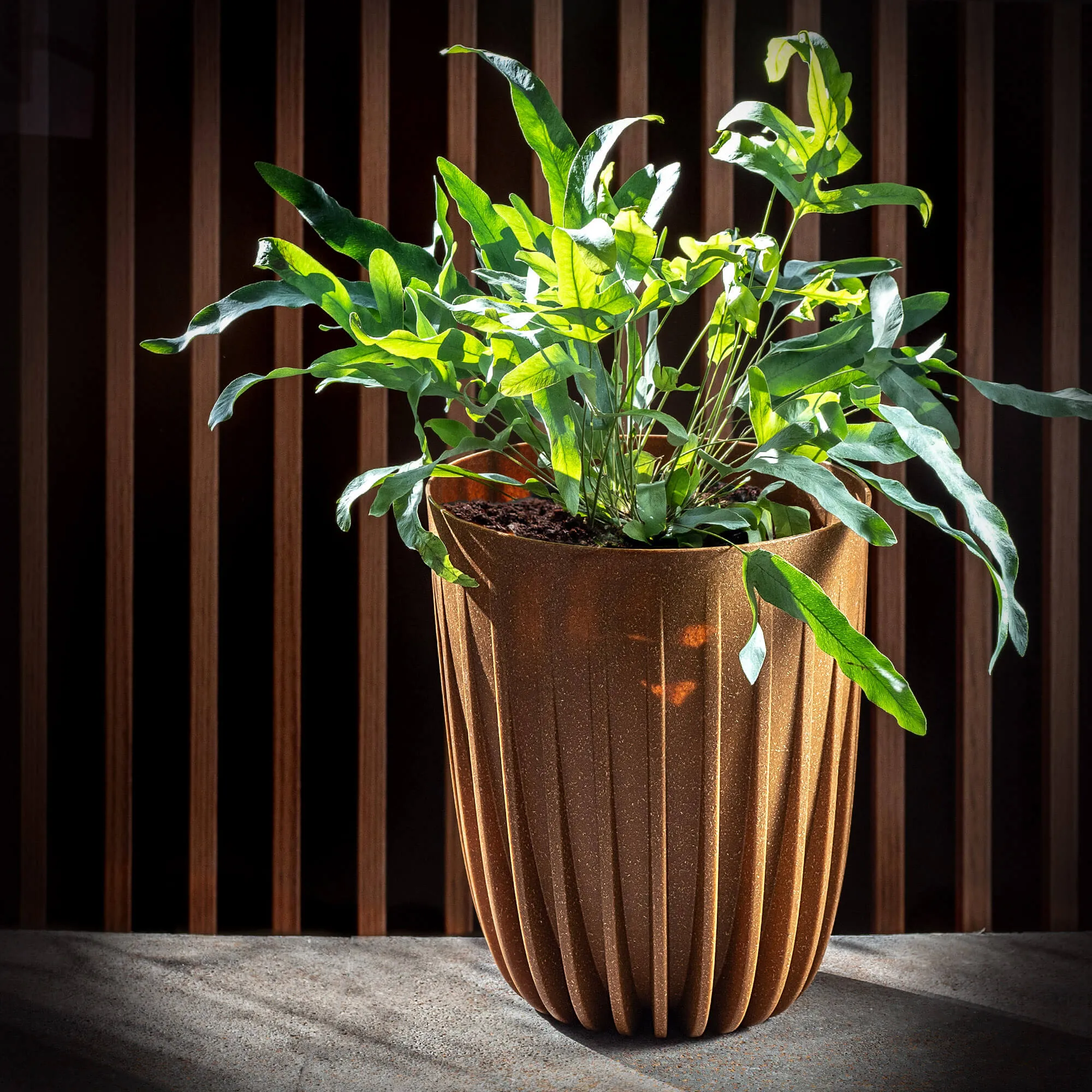 Costa ekologiškas vazonas su įdėklu 19 cm