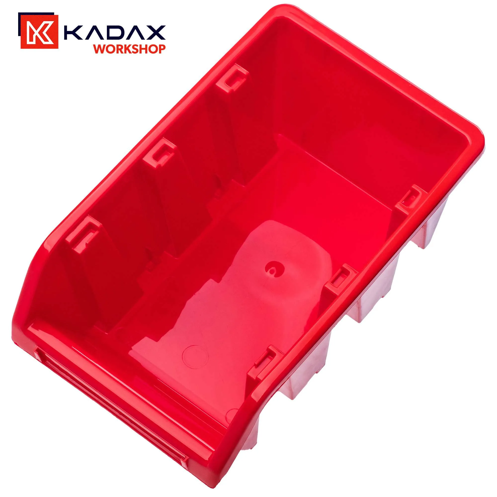 Viken dirbtuvių padėklas 16x10cm, raudonas