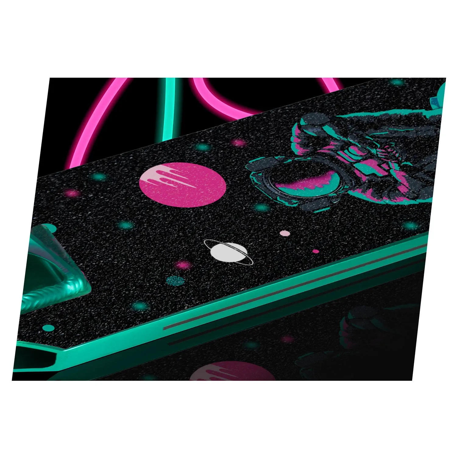 SOKE XTR triukų paspirtukas turkio spalvos rožinis - nuotrauka 1