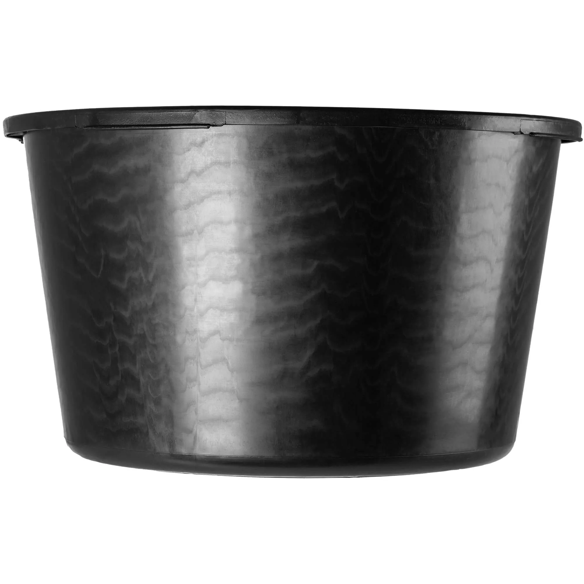 Apvalus statybinis konteineris 90 litrų, juodas