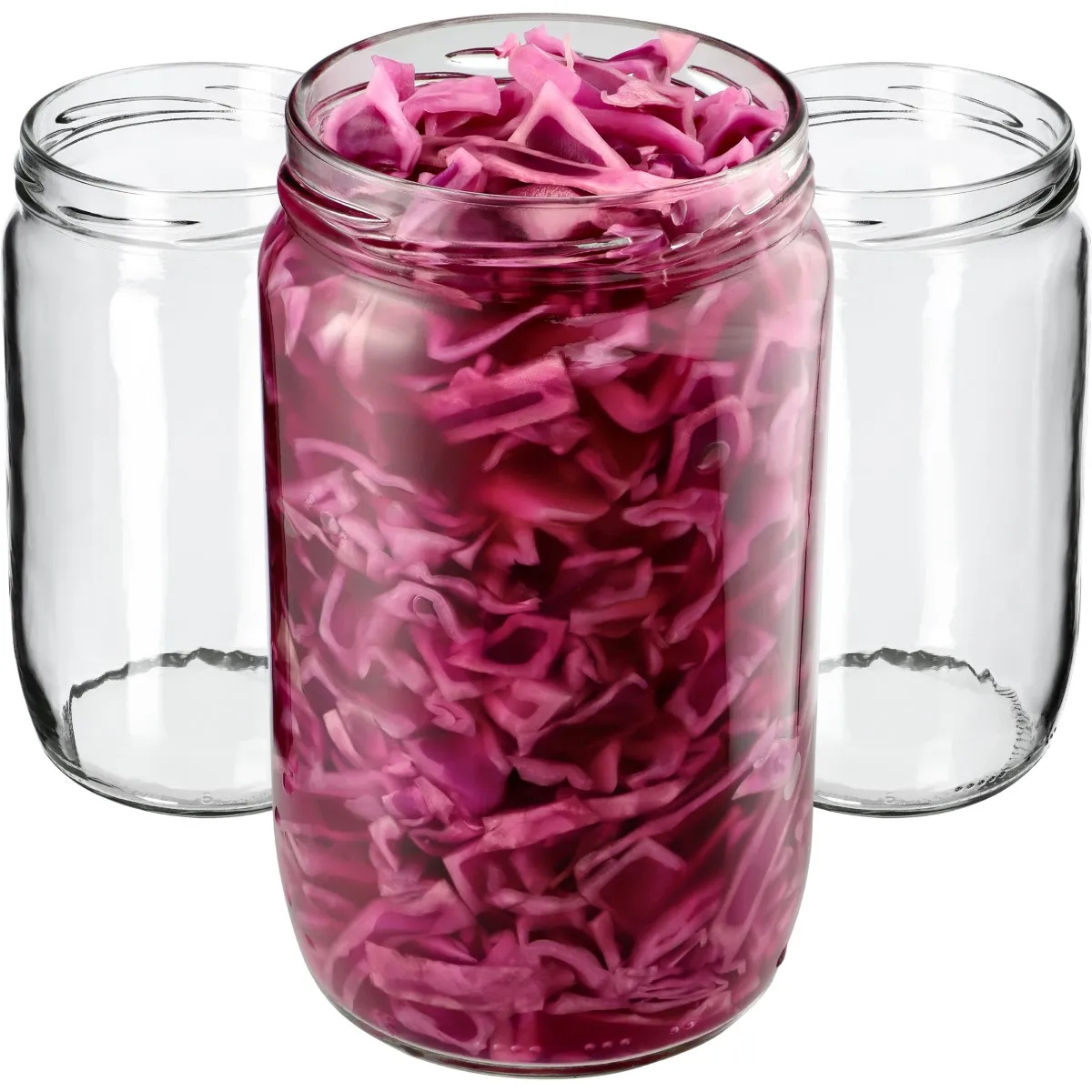 Niva konservavimo stiklainiai 720 ml 8 vnt. 82 mm be dangtelių
