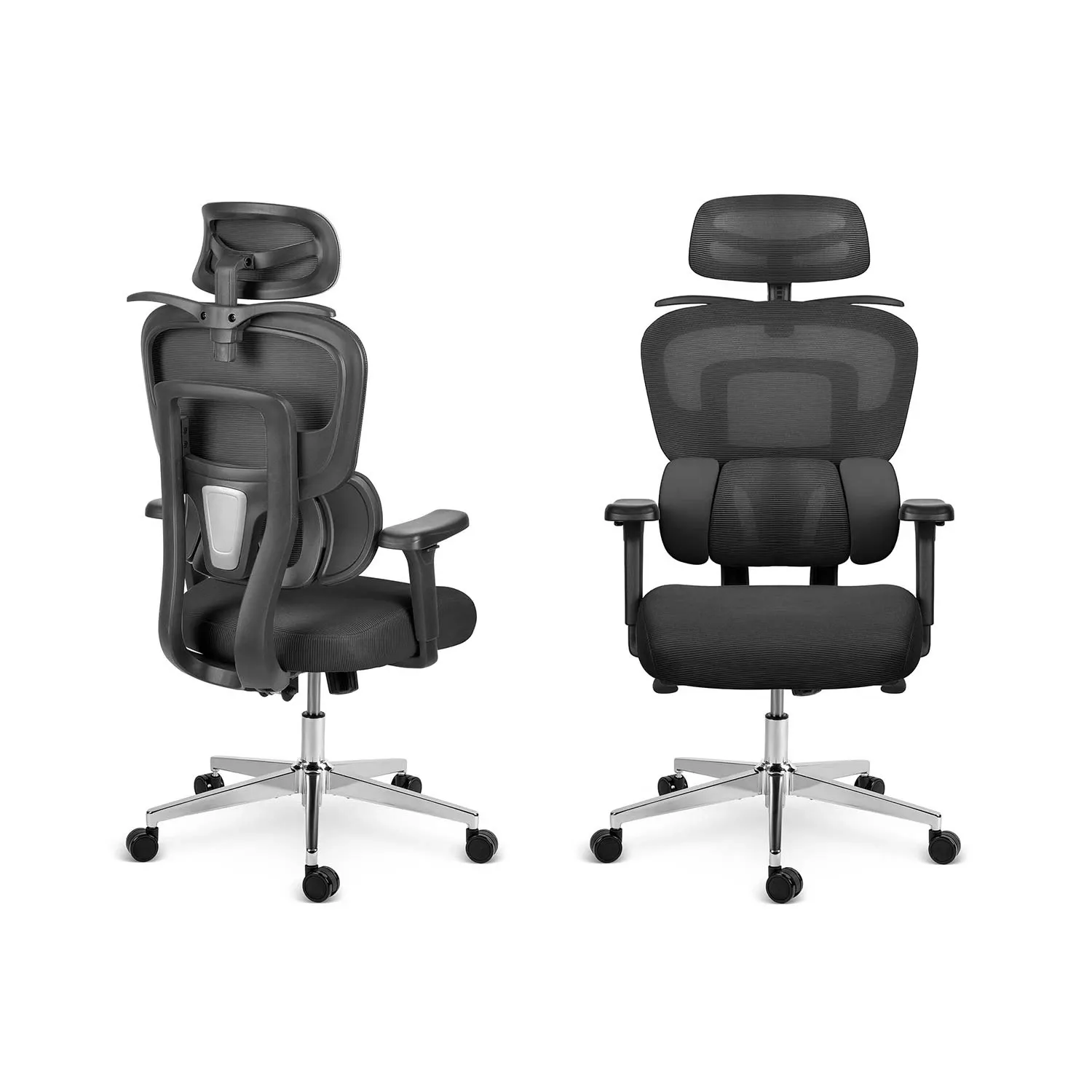 Sofotel Talin mikro tinklelio biuro kėdė – juoda - nuotrauka 1