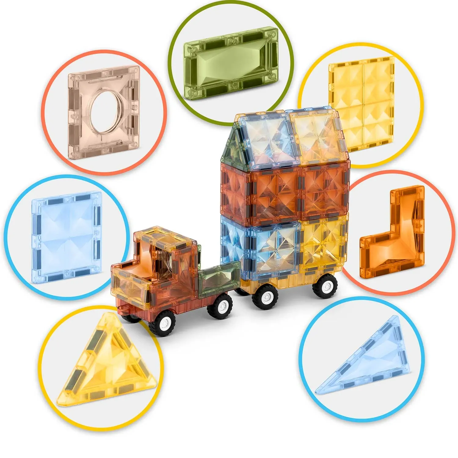 Ricokids RK-766 magnetiniai blokeliai - nuotrauka 1