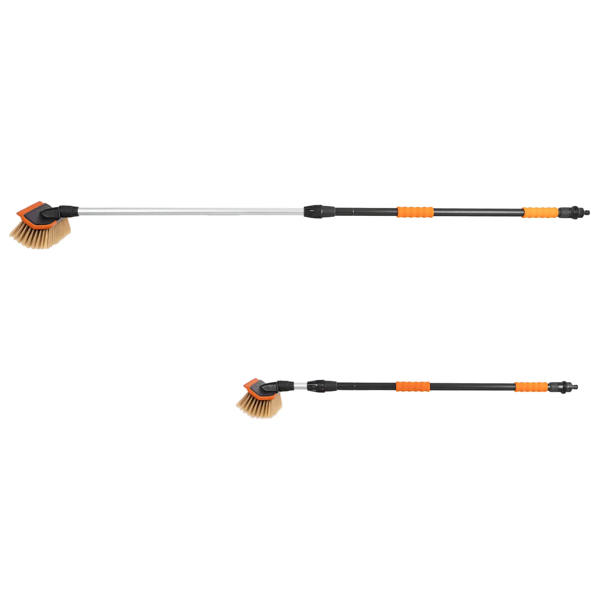 Antony plovimo šepetys su vožtuvu, 2 plokštumų, teleskopinis, 115-180 x 25 cm