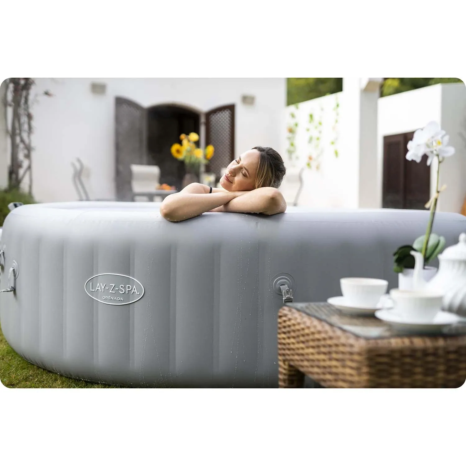 Pripučiama SPA vonia „Lay-Z Grenada“, skirta 8 žmonėms, „Bestway“, 60135 - nuotrauka 1