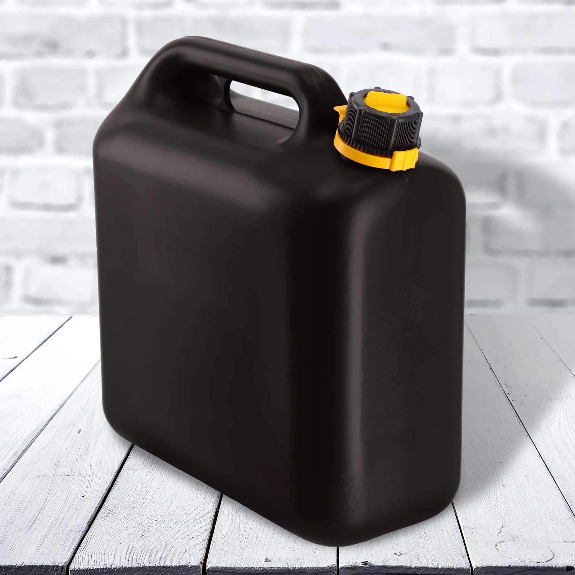 Kuro kanistras + piltuvėlis 12 l, juodas