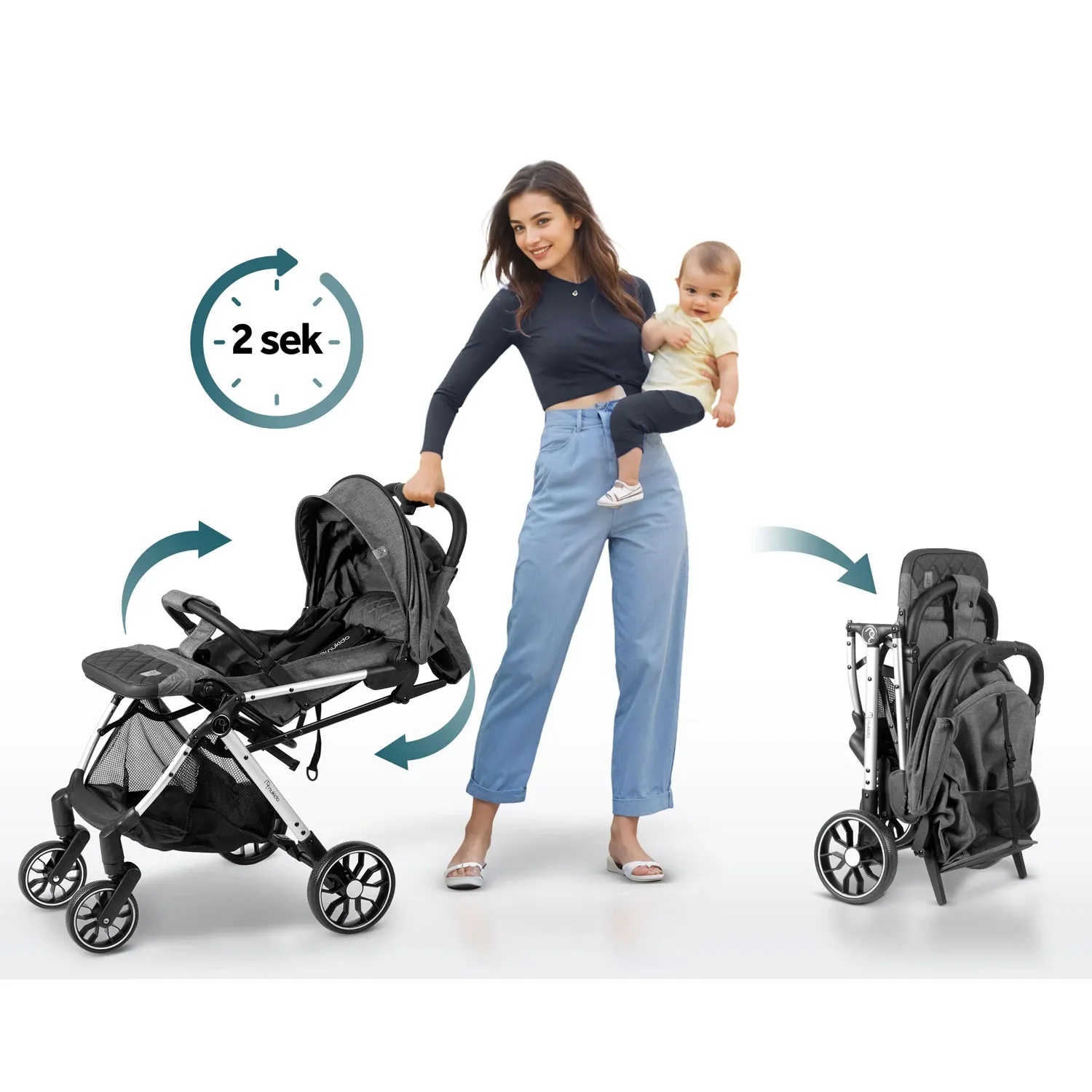 Paseo Nukido vežimėlis - nuotrauka 1