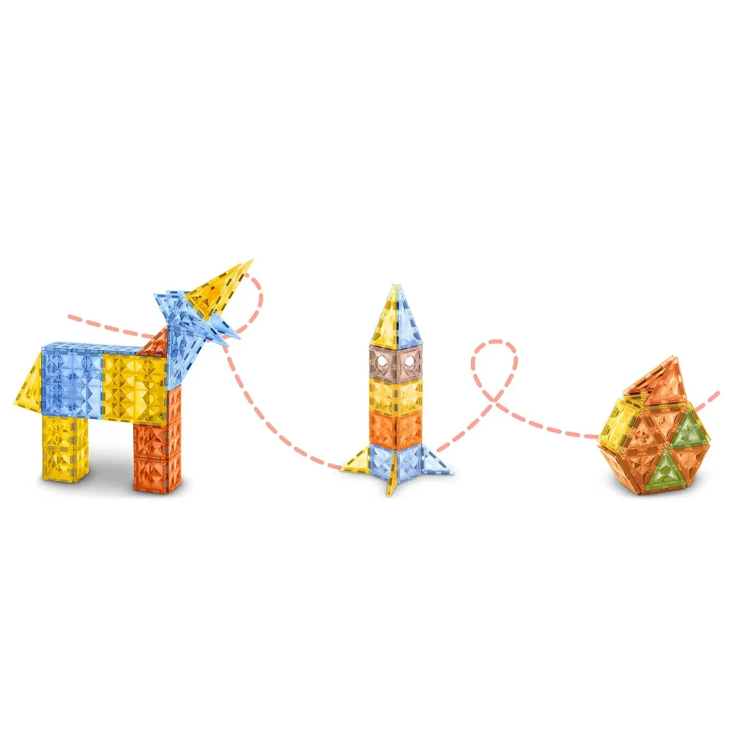 Ricokids RK-766 magnetiniai blokeliai - nuotrauka 1