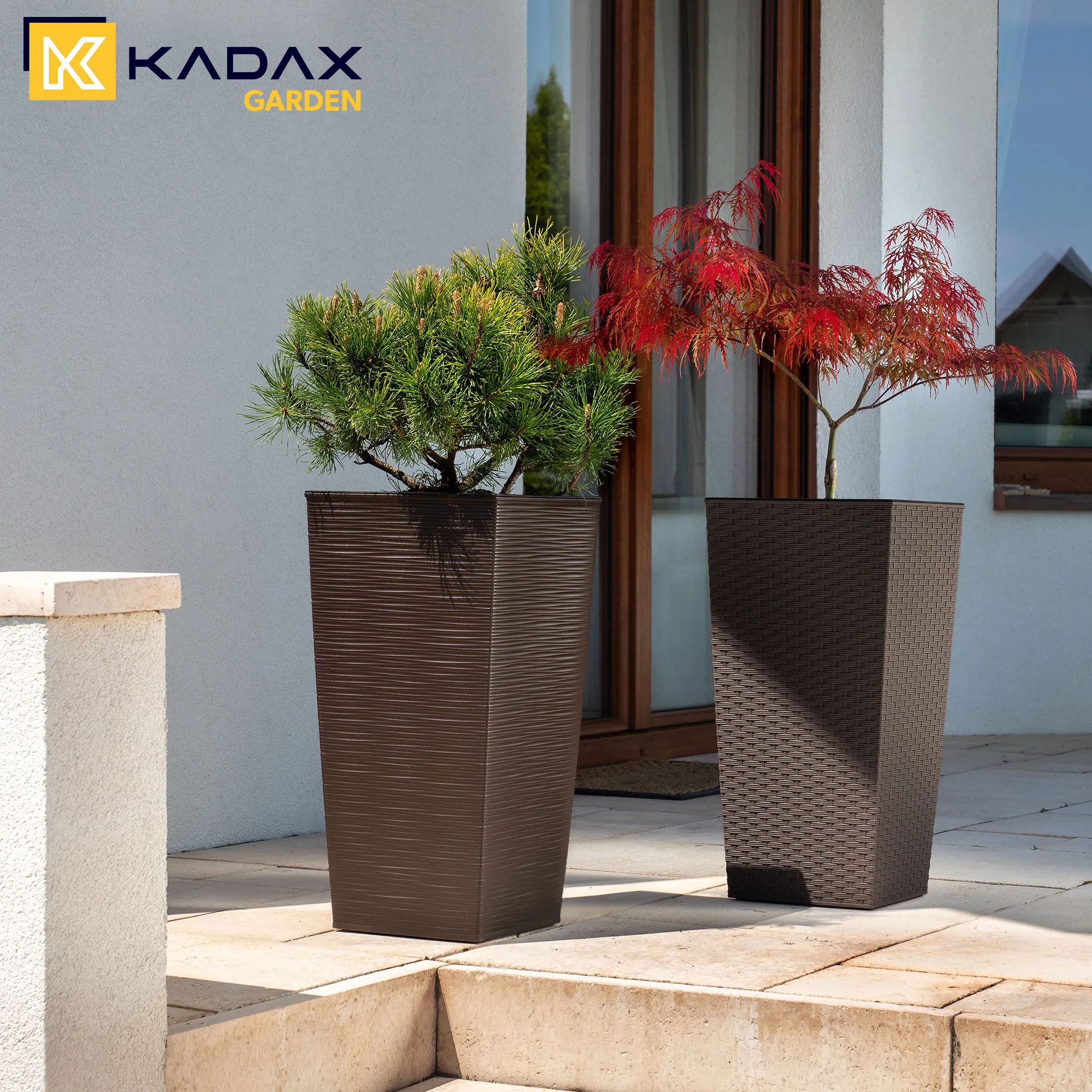 Toulouse kalto formos gėlių vazonas su įdėklu 35 cm